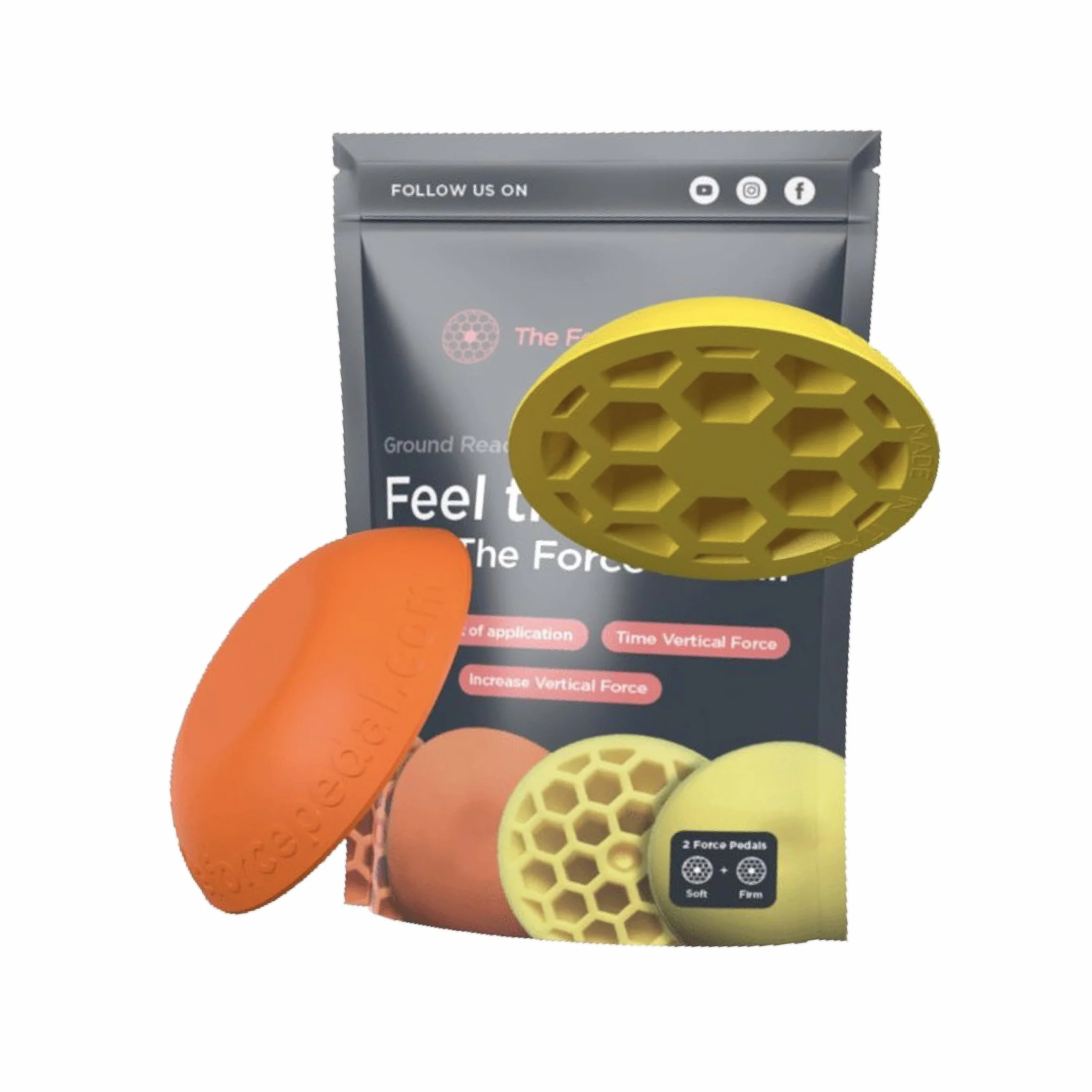 The Force Pedal 2 pedały pomoc podczas treningu golfa siła reakcji stabilność