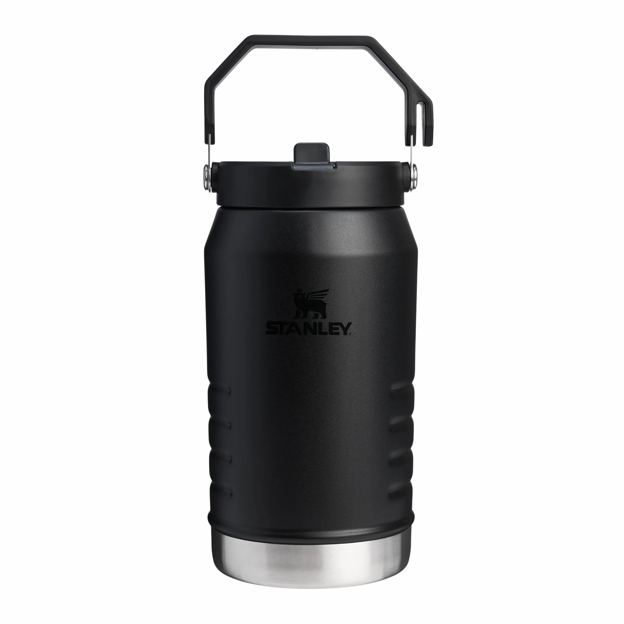Stanley 1913 Iceflow Flip Straw 2.0 Jug 1.90L - 20 Godzin Zimna - 4 Dni Mrożona - Szczelna - Butelka Na Wodę Ze Stali Nierdzewnej - Nie Zawiera BPA - Można Myć W Zmywarce - Butelka Na Siłownię