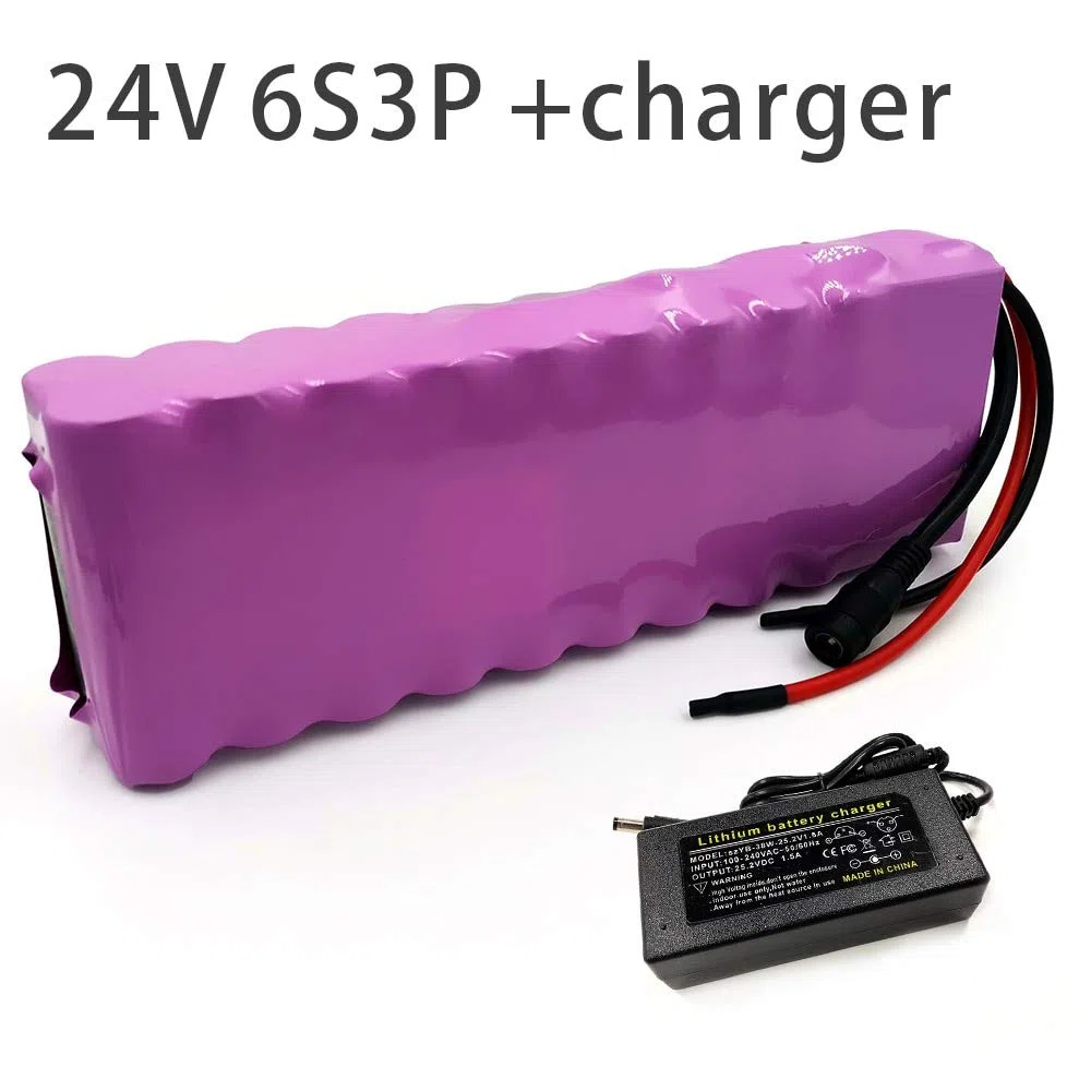 10.5 Ah 6S3P 24 V Bateria E-rower E-rower Elektryczny rower Li-Ion Regulowany 180x70x50mm Bateria