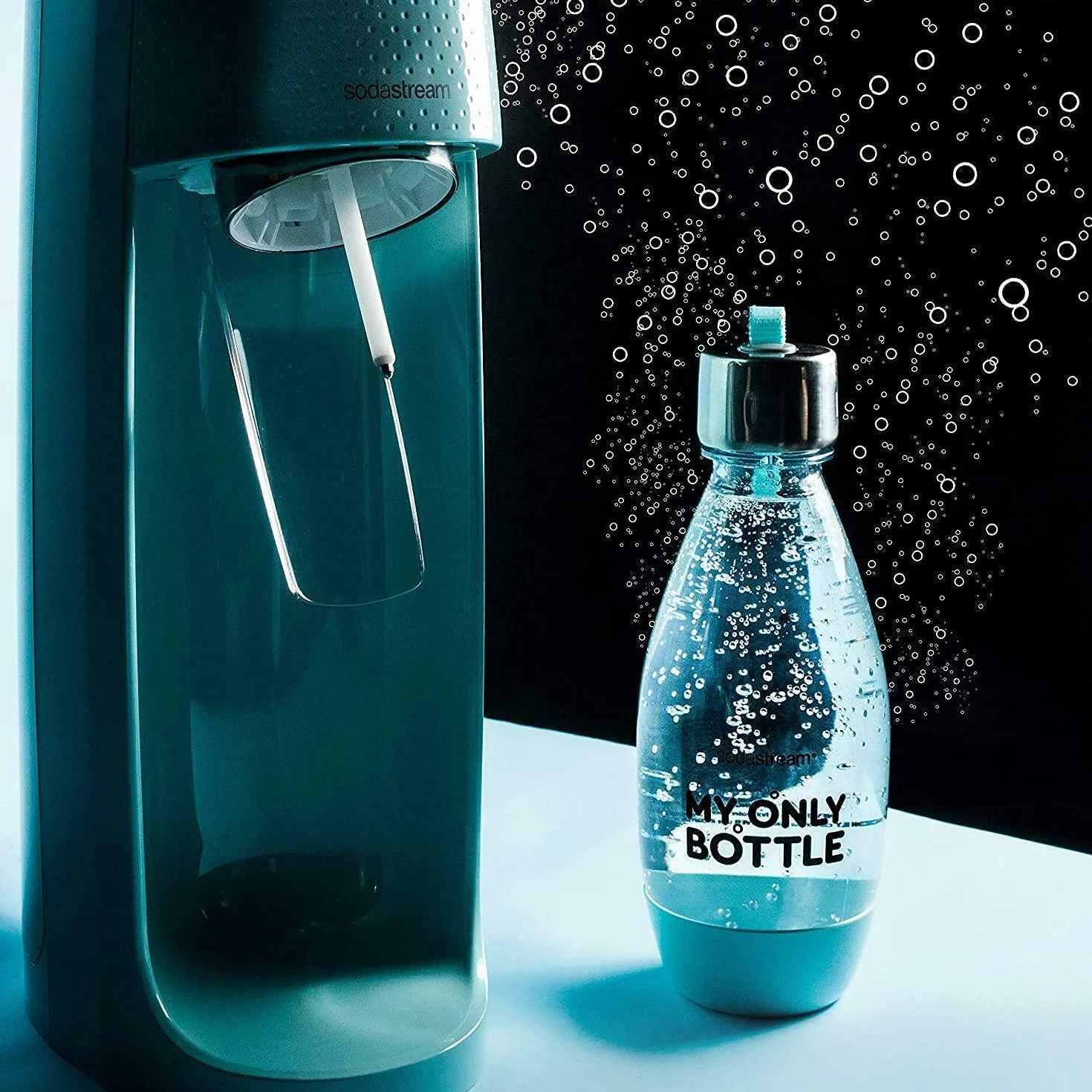 SodaStream 0,5 Litrowa Butelka z Kolekcji My Only Bottle, Miętowy