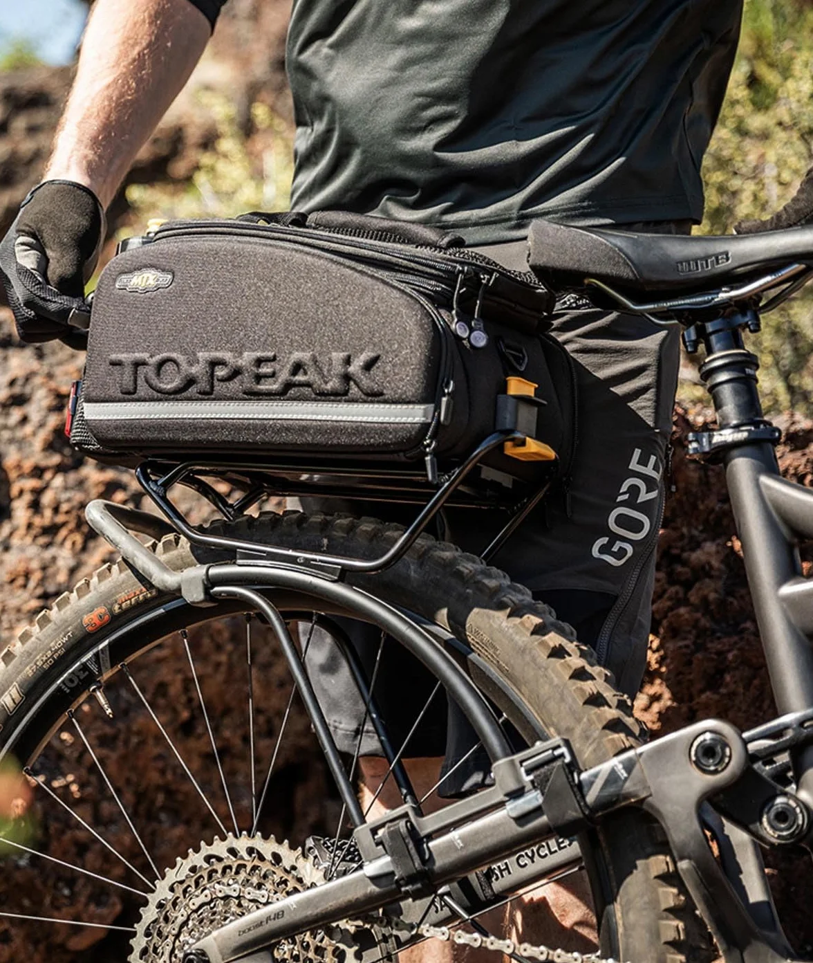 Topeak Tylny Tetrarack M2 do MTB, Seatstay Fit