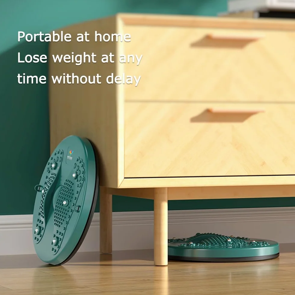 Twist Waist Disc Balance Board z taśmami oporowymi, tarcza do skręcania talii, gramofon fitness