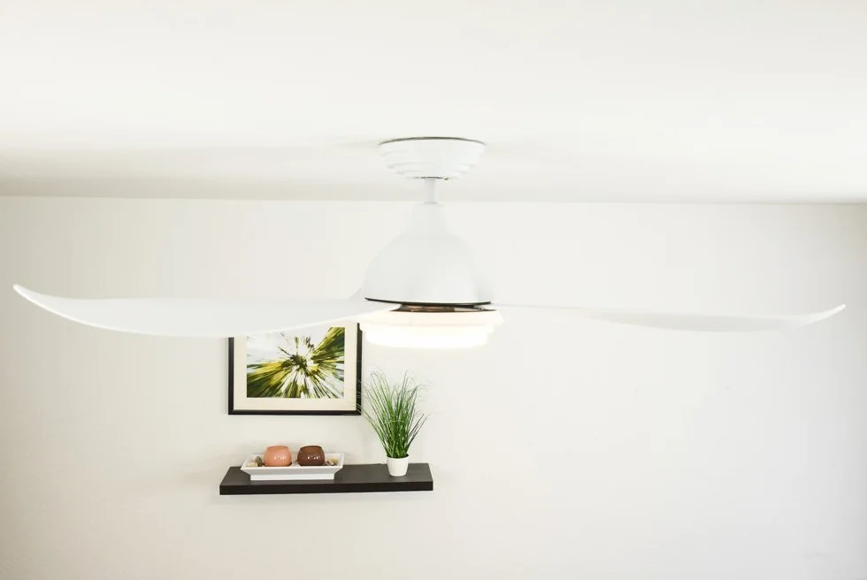 Wentylator sufitowy Pepeo Raja 122cm Biały LED z pilotem cichy silnik DC odwracalny