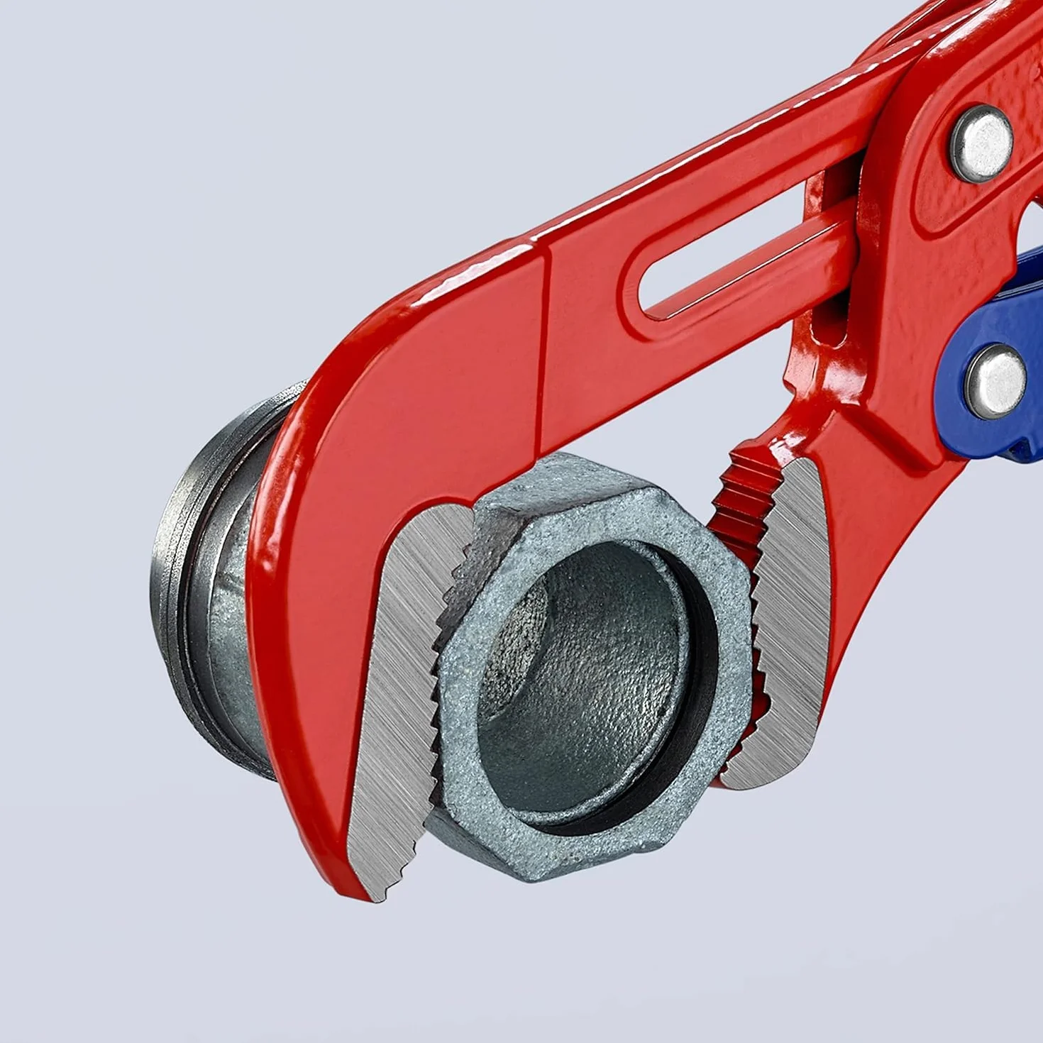KNIPEX Klucz nastawny do rur 420 mm 83 60 015 z przyciskiem szybkiej regulacji