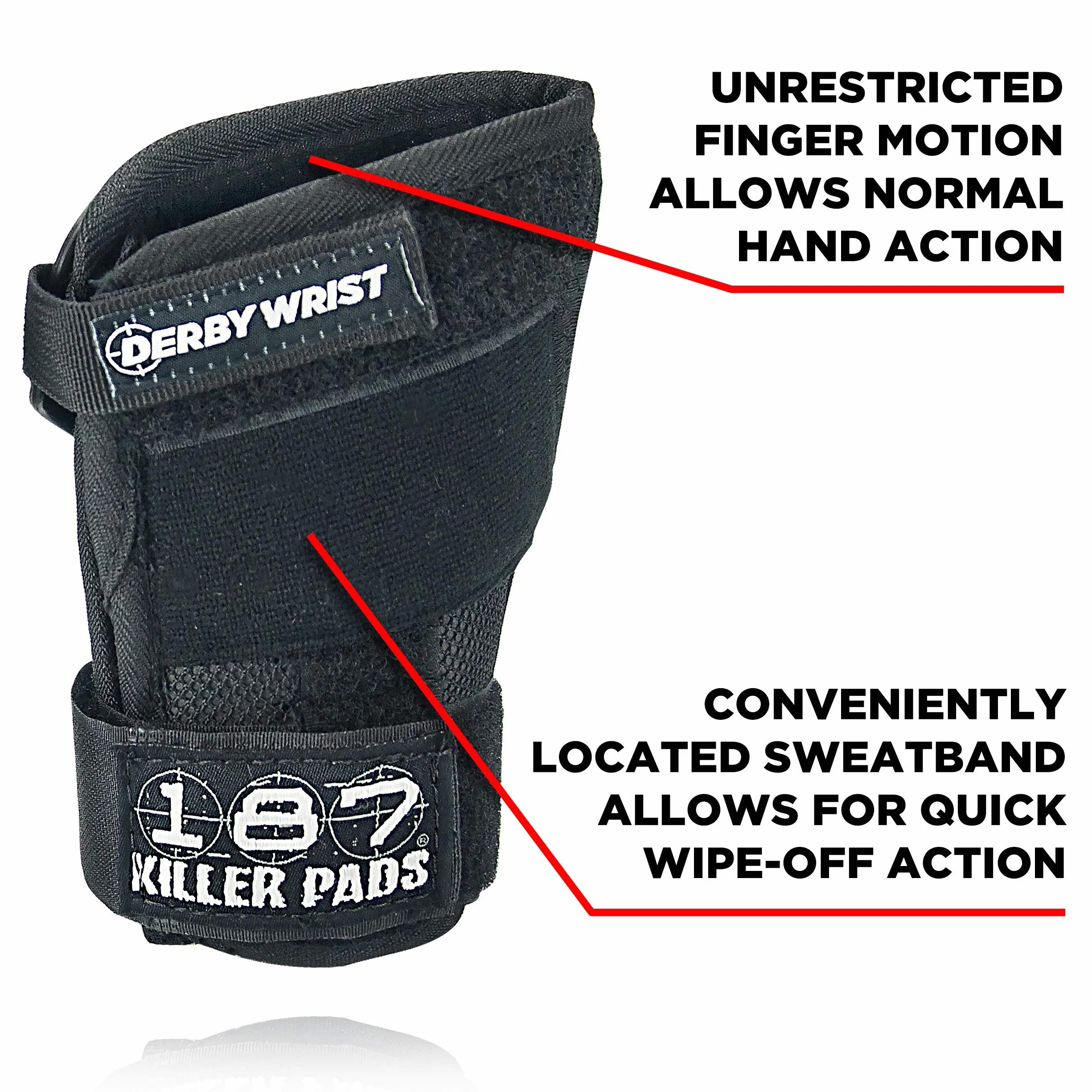 187 Killer Pads Derby Wrist Guard