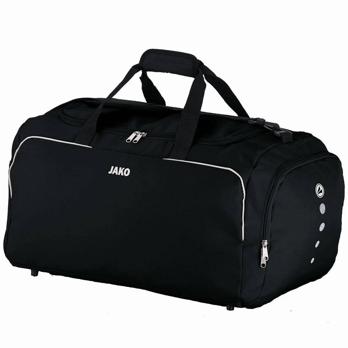 Jako Classico Torba Sportowa, Czarny, 38 x 21 x 28 cm