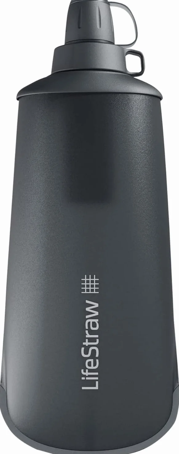 Lifestraw Peak Squeeze Butelka Filtrująca 1 l Ciemnoszary