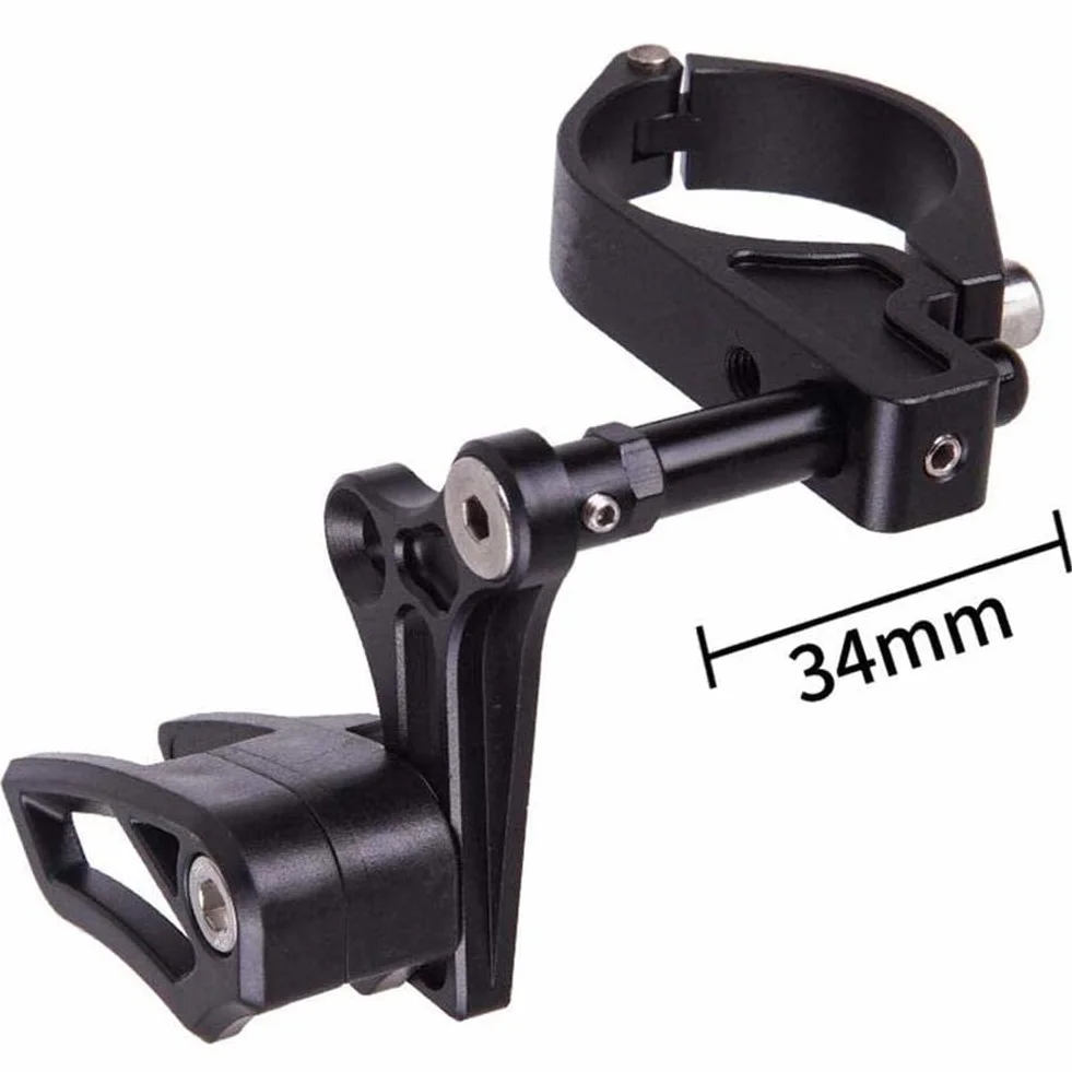 CYSKY Prowadnica łańcucha rowerowego, osłona łańcucha roweru górskiego, ochrona łańcucha MTB, 7075, stop aluminium, do większości rowerów, rowerów szosowych, górskich