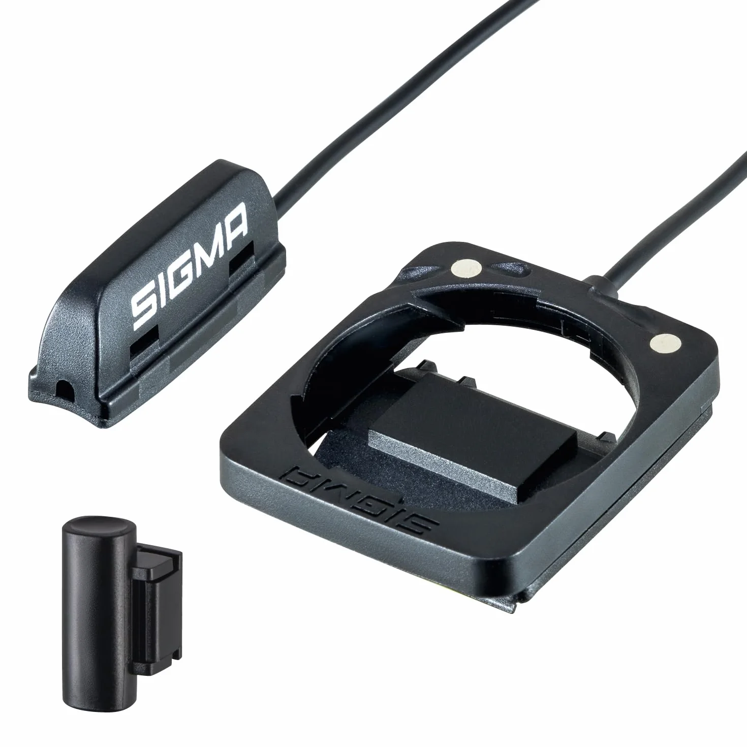 Zestaw uchwytu kablowego SIGMA 2450 | Długość kabla 90 cm | Kompatybilny z BC 12.0 WR i BC 14.0 WR | Uchwyt zastępczy dla przewodowych komputerów rowerowych (CR2450)