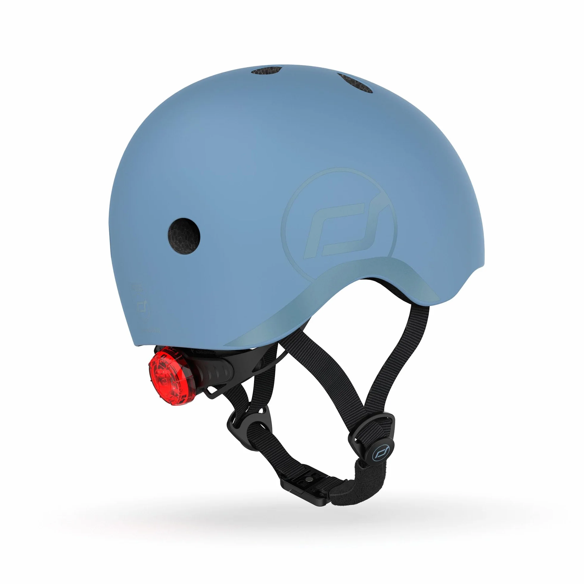 Scoot & Ride Dziecięcy kask rowerowy 51-55 cm stalowy