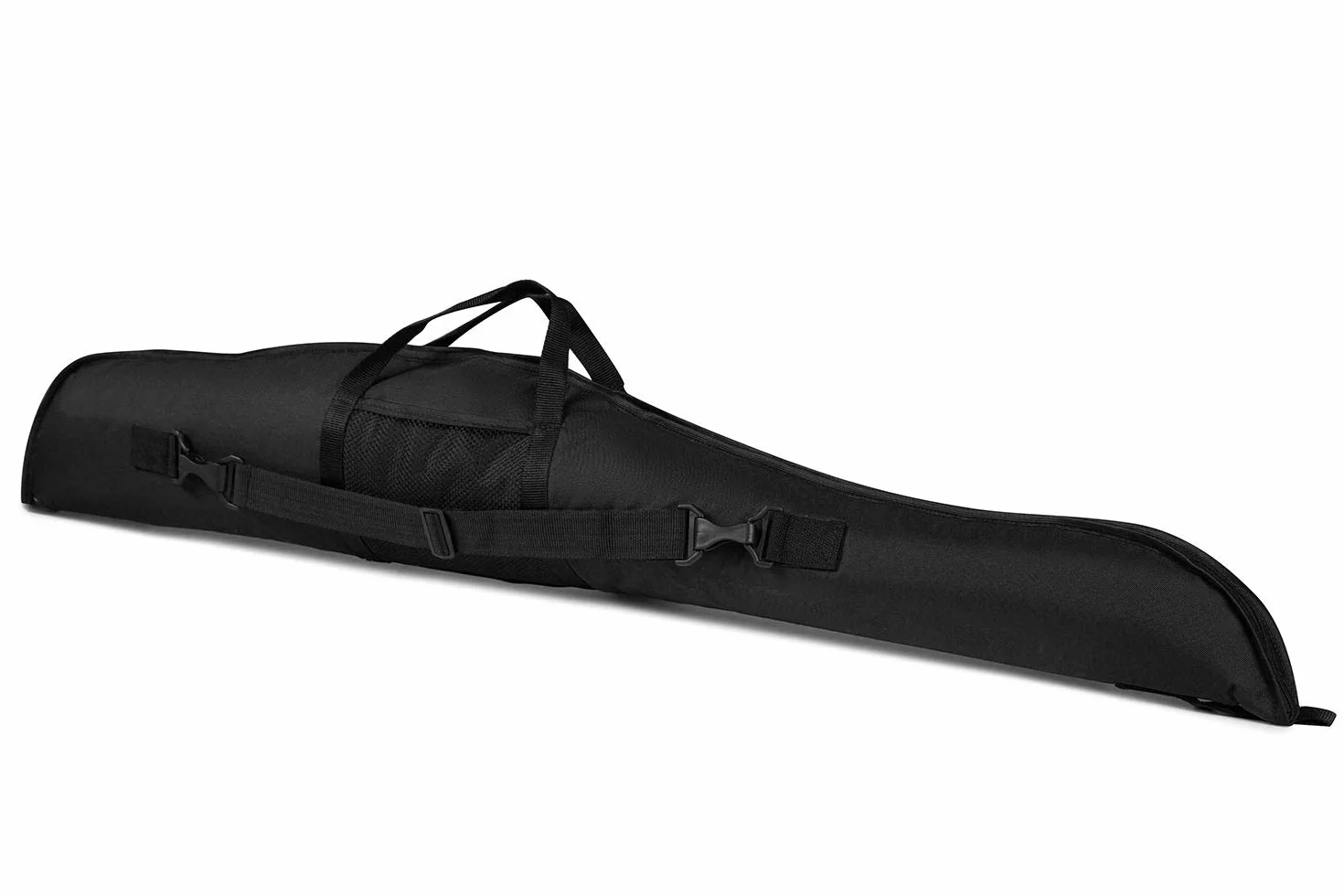 Ferocity Torba na broń 115-120 cm czarna z paskiem do wiatrówki piankowej