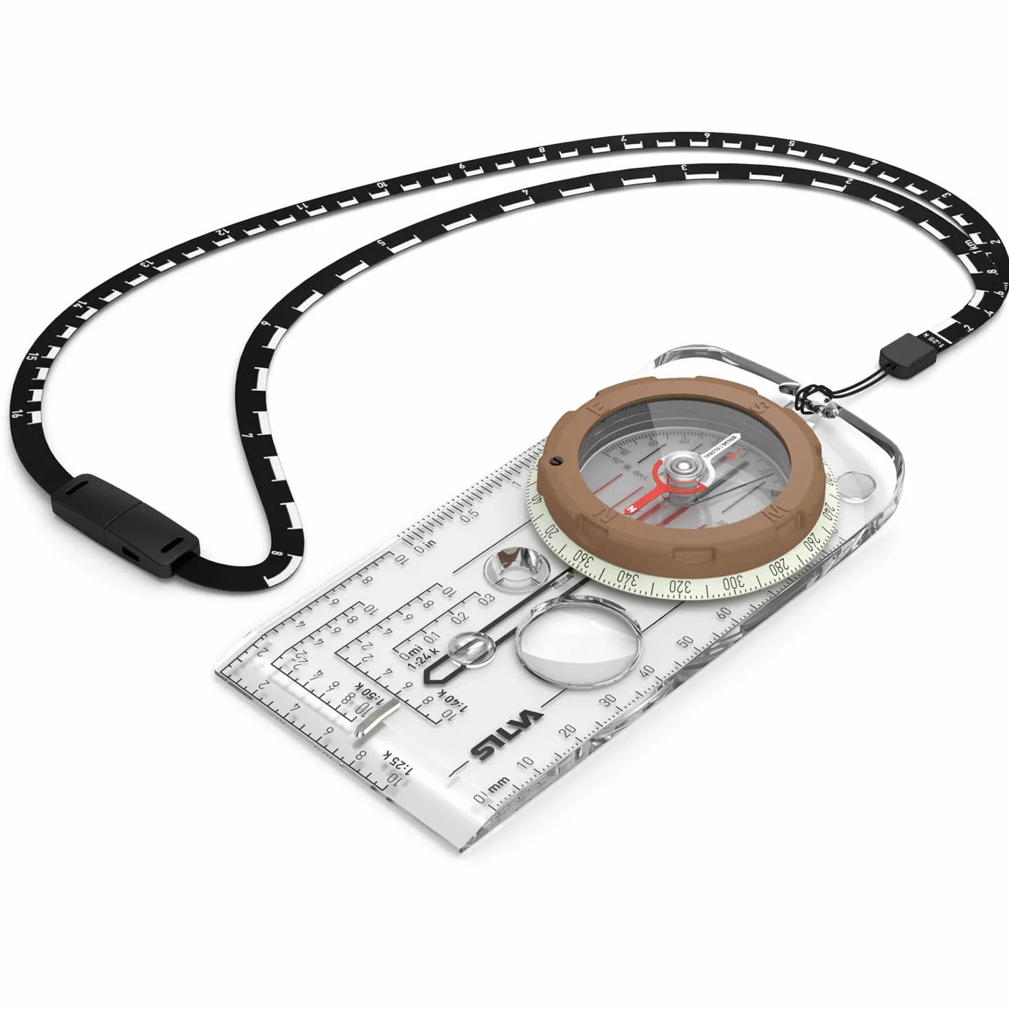 Silva Expedition 360 Global kompas brązowy