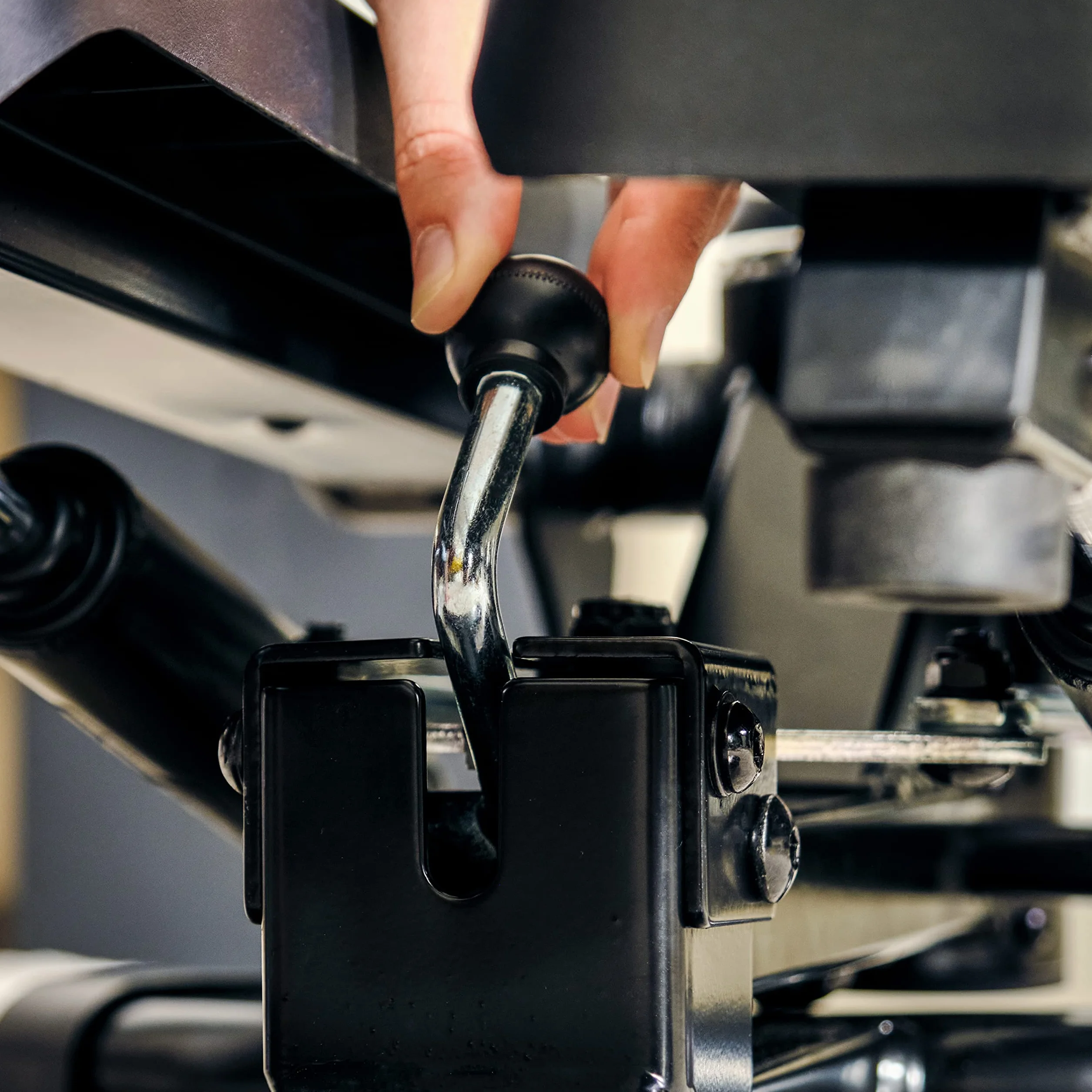 SportPlus Mini stepper 2 w 1 z opatentowaną technologią przełączania, stepper Swing i Stepper w jednym urządzeniu, do 100 kg, niezużywający się cylinder hydrauliczny