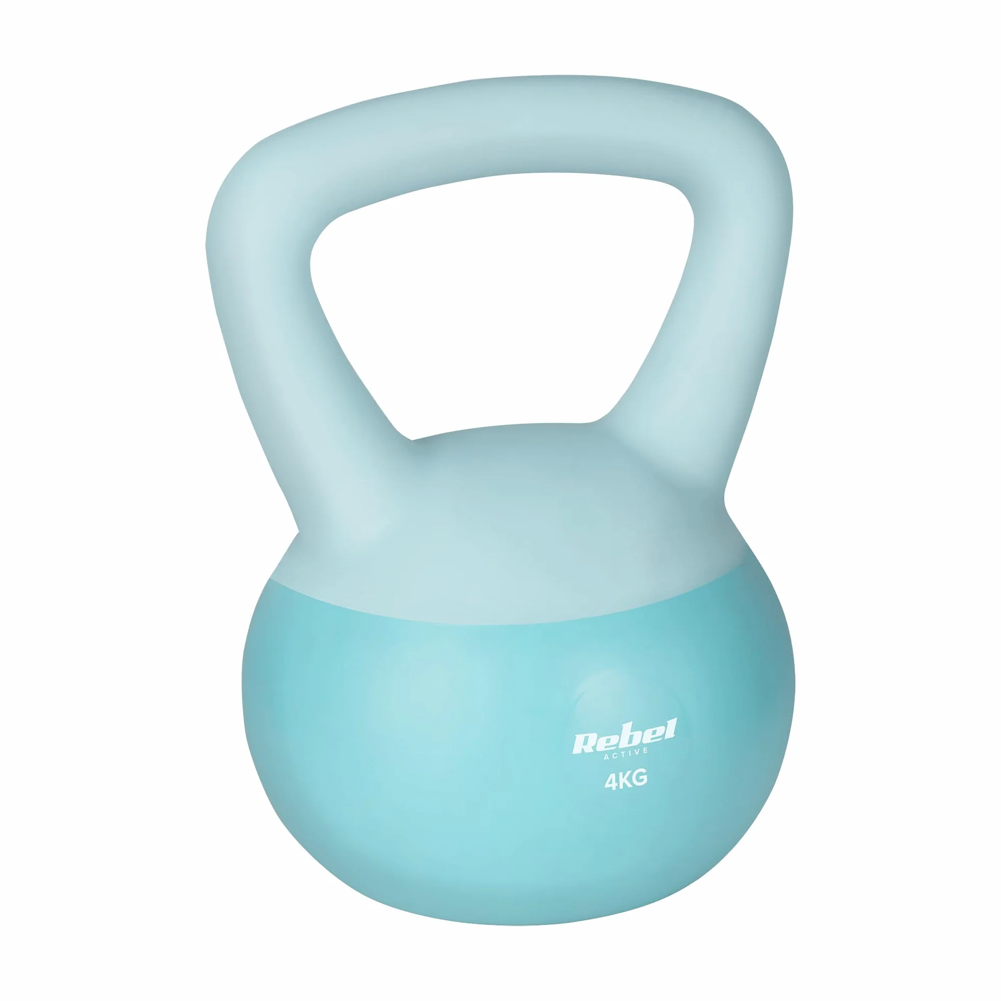Rebel Soft Kettlebell 4kg PCV Hantel do Fitness