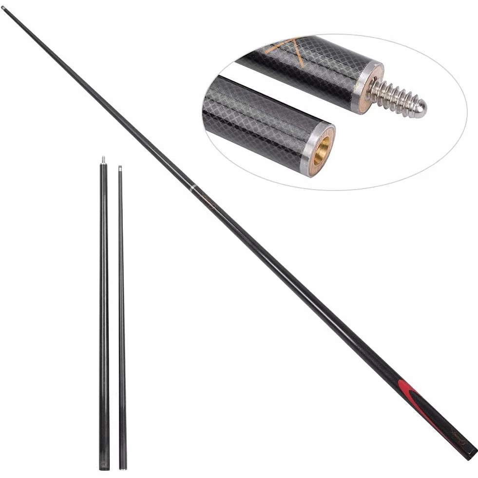 Carbon Billard Queue 9 mm Billard Queues Stick Snooker Club Training Pool Queue Bar Zubehör