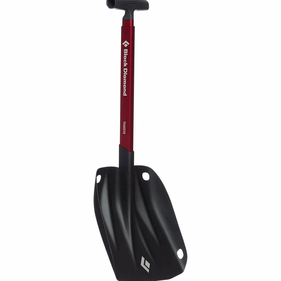 Black Diamond Transfer Shovel czarny - wszechstronna klasyczna aluminiowa łopata lawinowa, rozmiar uniwersalny - kolor Hyper R