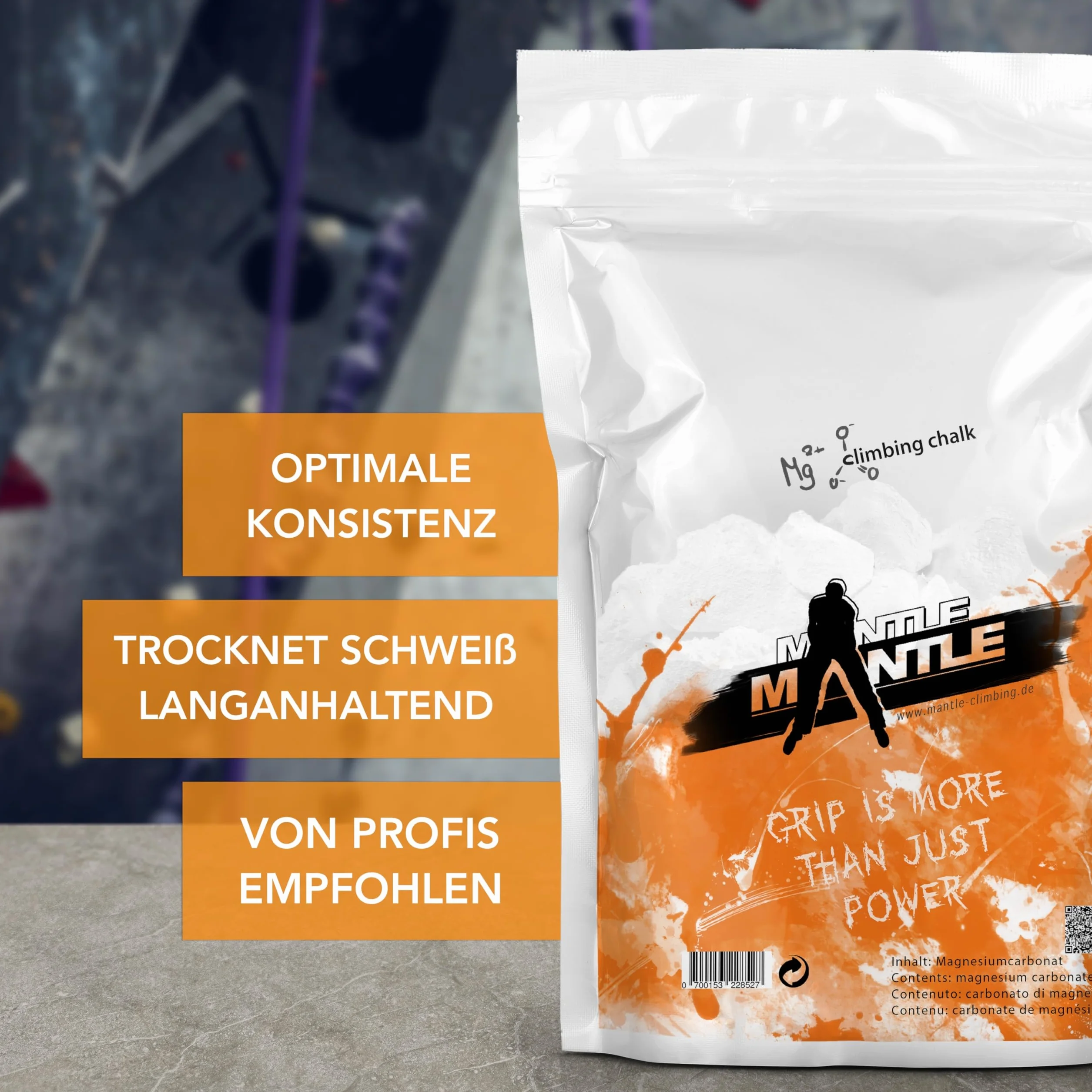 Mantle - Chalk Powder 200 g kreda wspinaczkowa do boulderingu, wspinaczki, fitnessu