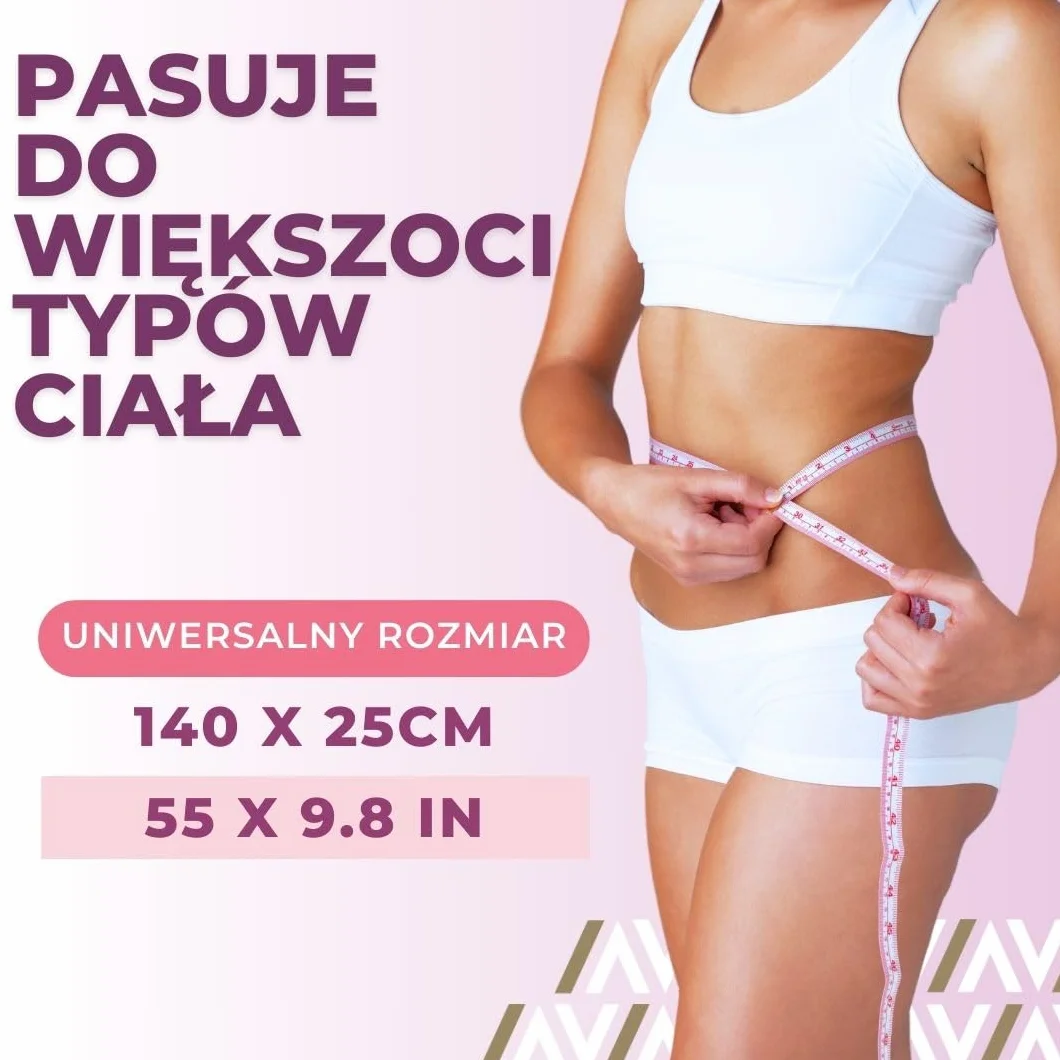 Swiss Activa+ Sculpt Touch pas biodrowy XL dla kobiet modeluje brzuch po porodzie redukuje tkankę tłuszczową