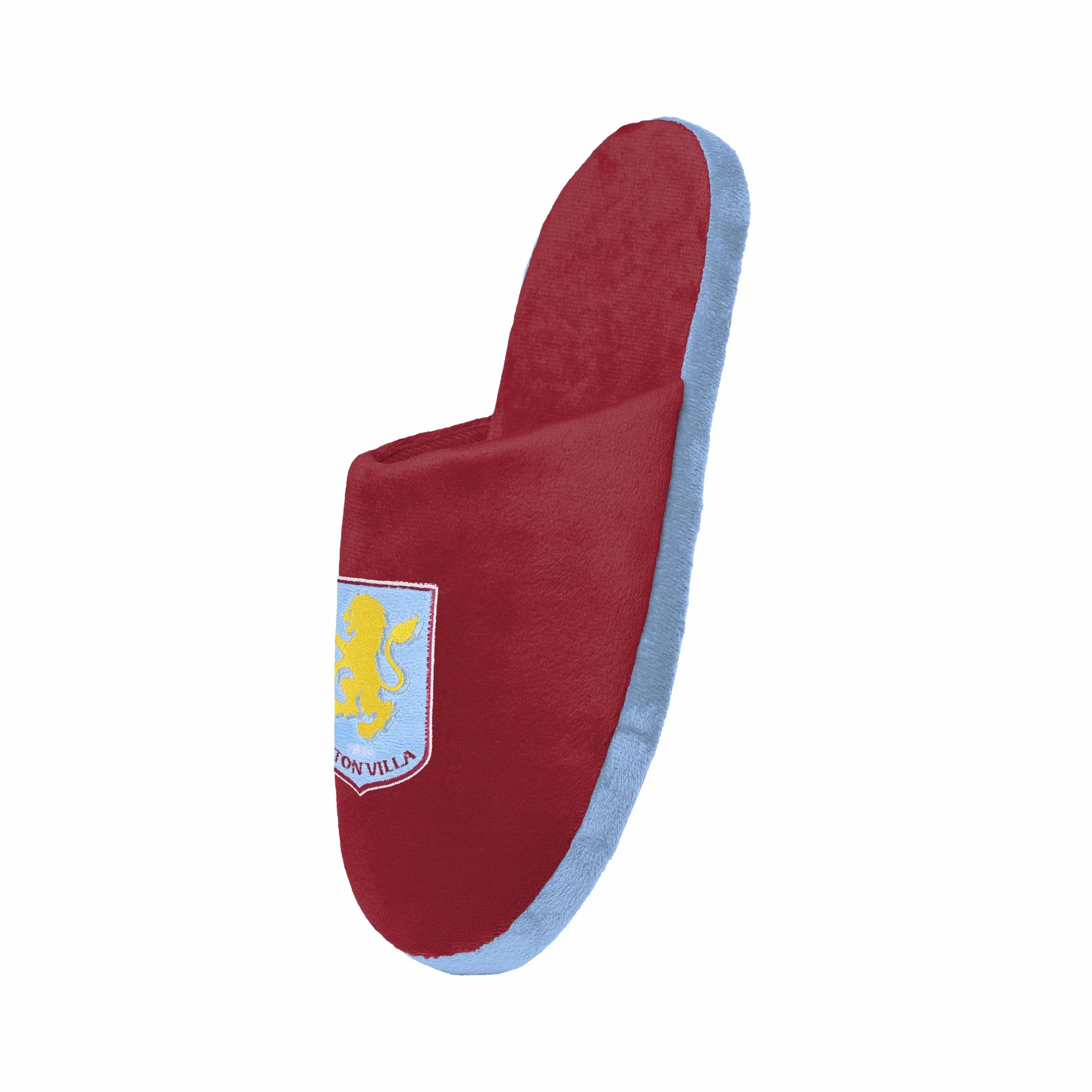 FOCO Oficjalnie licencjonowane męskie kapcie piłkarskie Aston Villa FC, rozmiar M 8-9, Aston Villa Fc, 8/9 UK