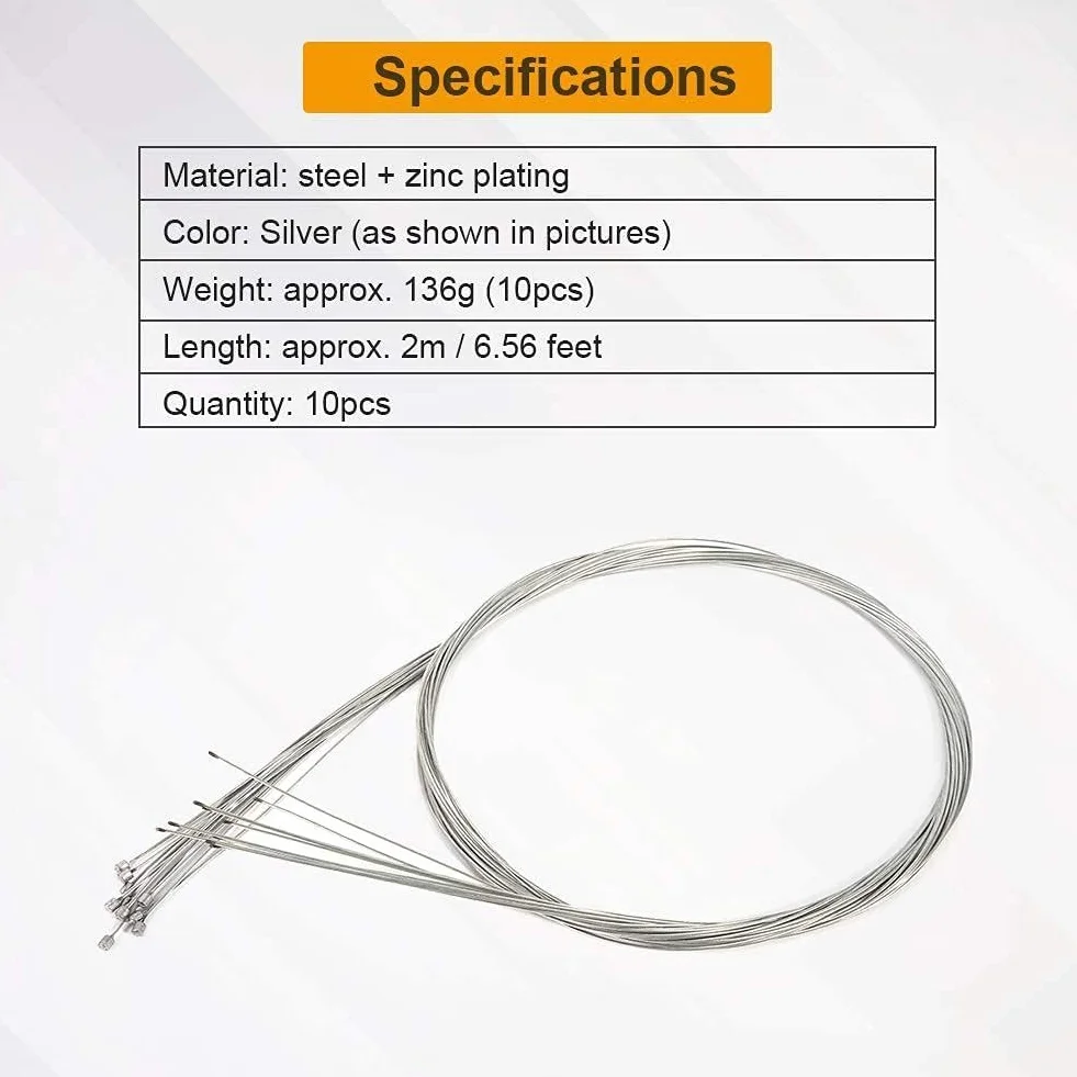 10 sztuk kabel do przerzutki rowerowej kabel do zmiany drogi rowerowej kable do zmiany biegów Premium zestaw przewodów do zmiany biegów roweru do roweru górskiego Road City