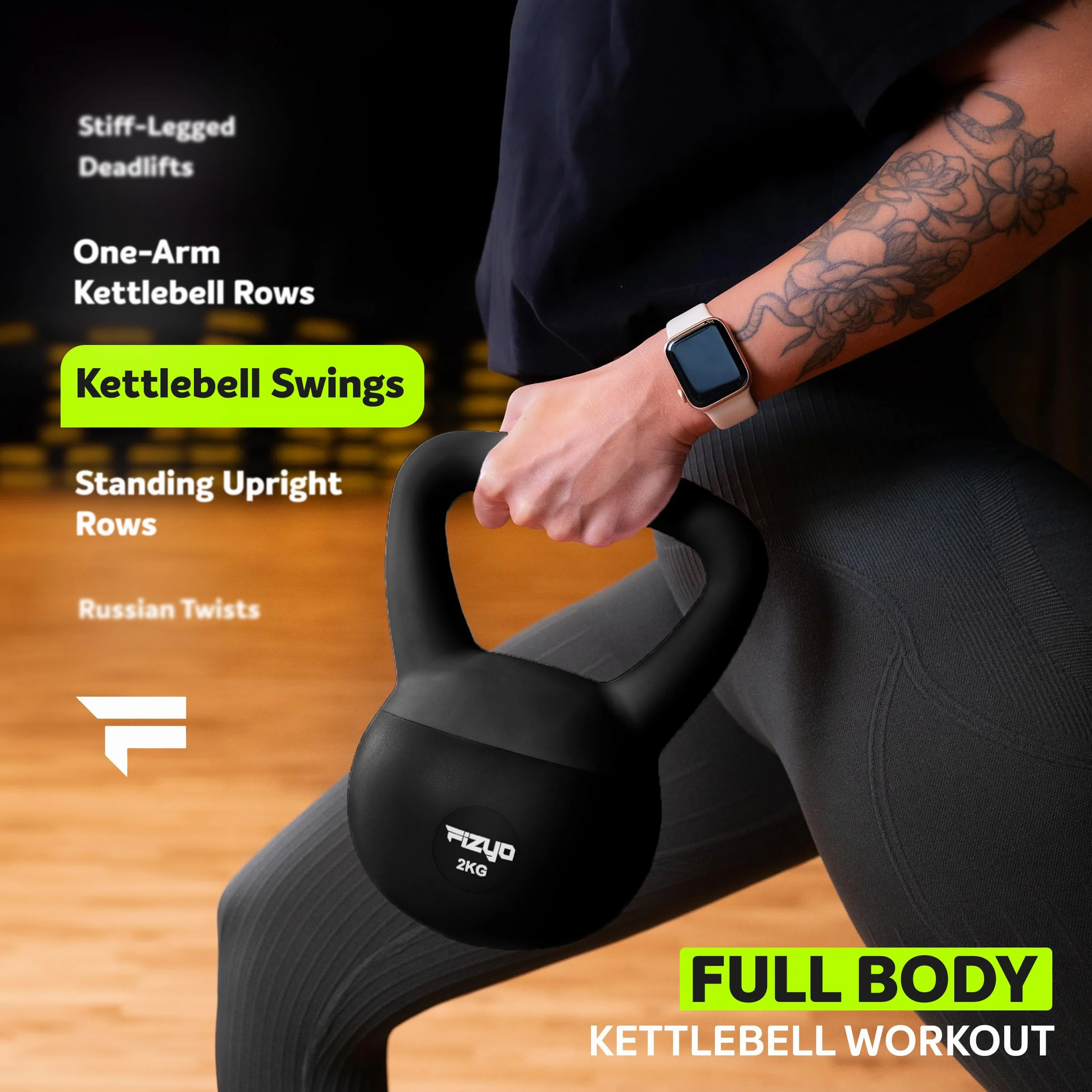 Fizyo Miękki Kettlebell Wypełniony Żelaznym Piaskiem, Antypoślizgowy Uchwyt, PVC Bezpieczny dla Podłogi, Hantle do Treningu, Podnoszenie Ciężarów w Domu i Siłowni, dla Kobiet i Mężczyzn
