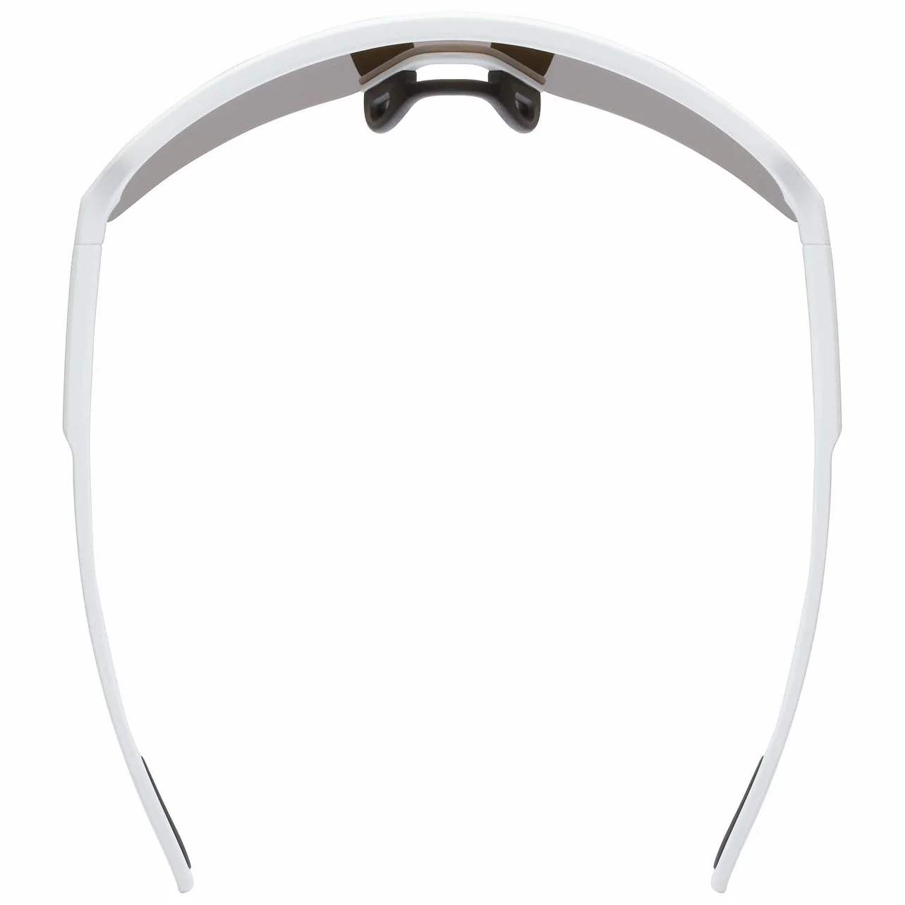 uvex okulary sportowe white matt gold mirror one size