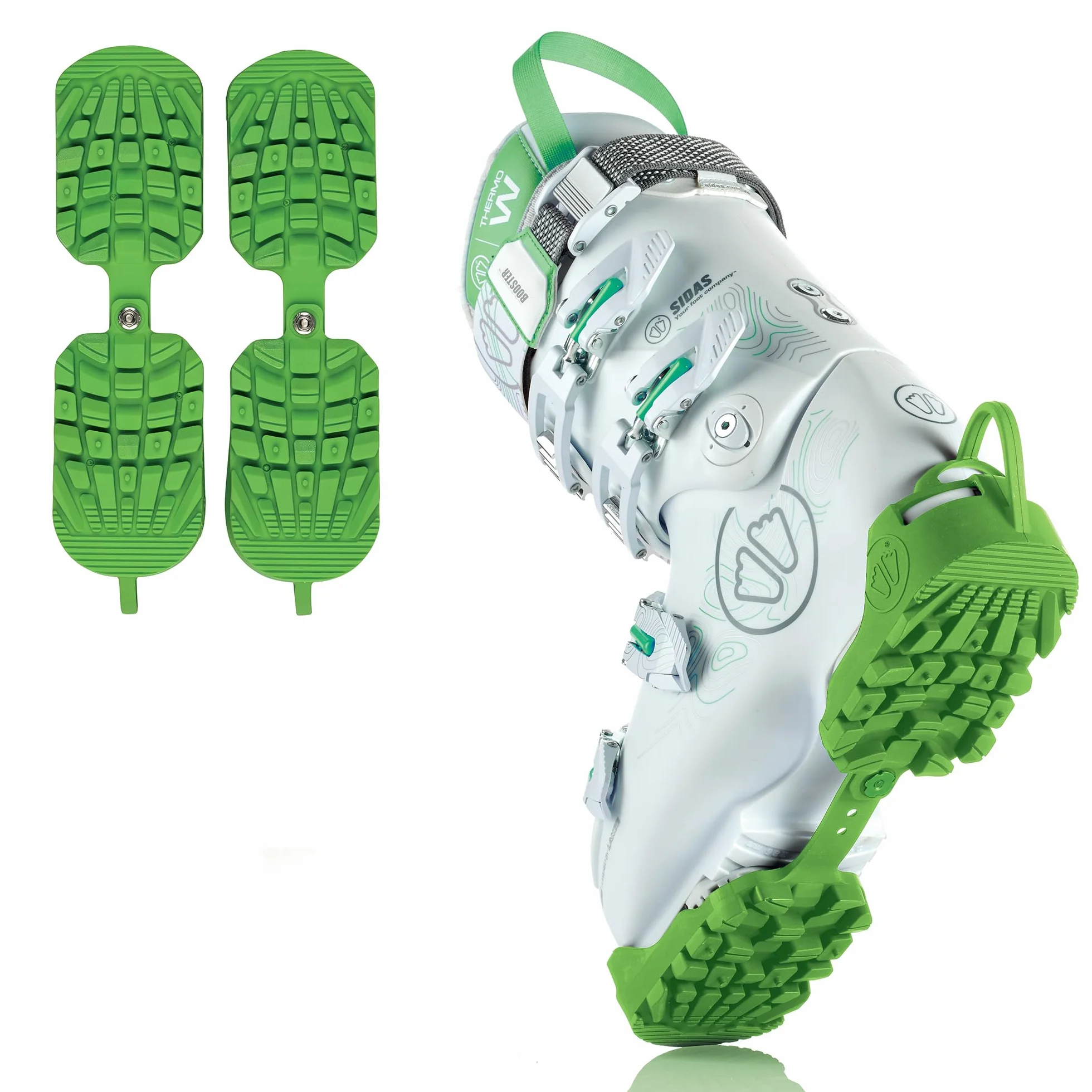 Sidas CTRSKIBOOTGRE19 Buty Narciarskie Zielony 37 x 11 x 5 cm