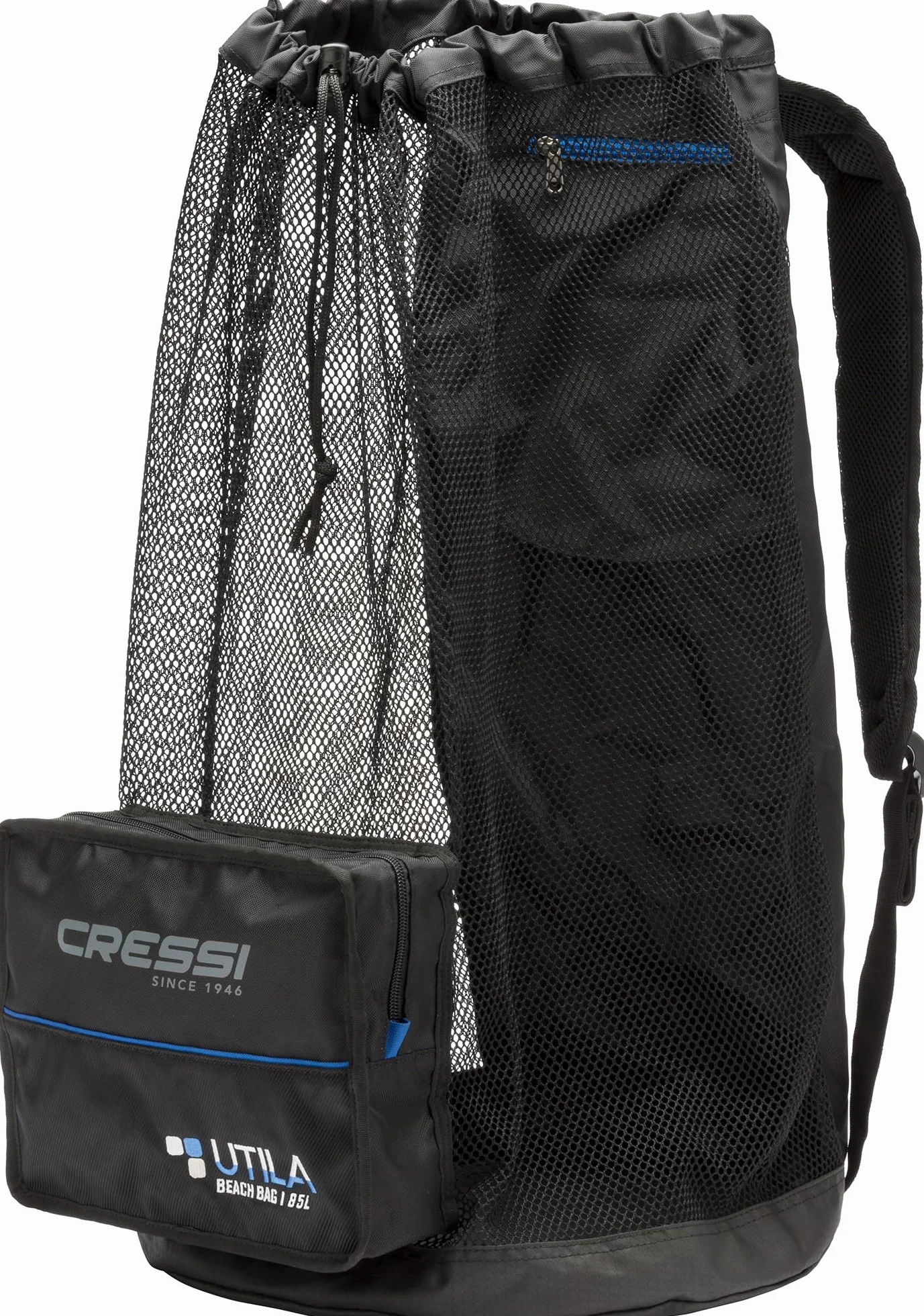 Cressi Unisex-Adult Utila Bag Duża Torba/Plecaki Do Nurkowania,Czarny,85 Lt,Ub937000