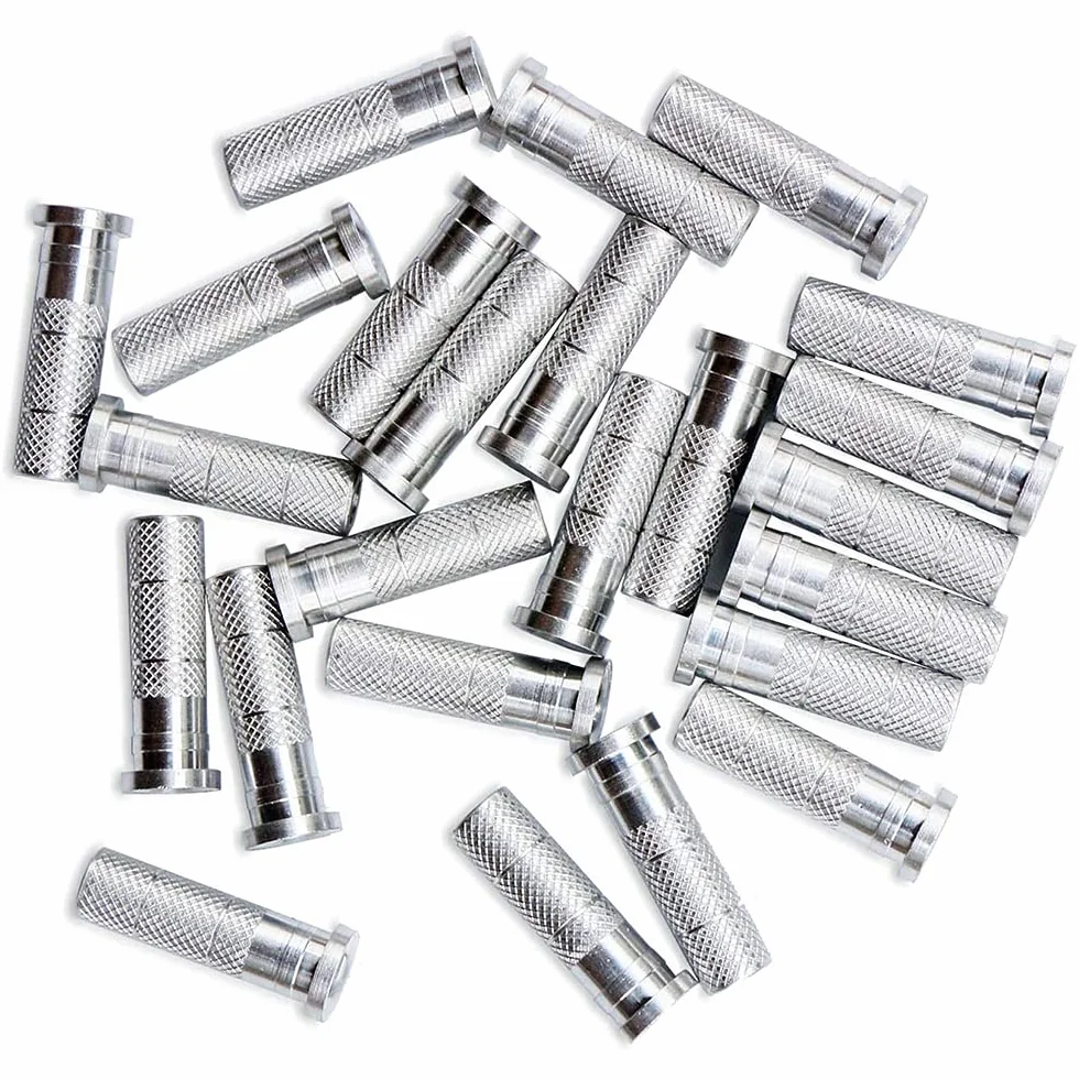 50 sztuk aluminiowych wkładów strzałek z punktami pola łucznictwa .244 wałki strzałki do ćwiczeń celowych