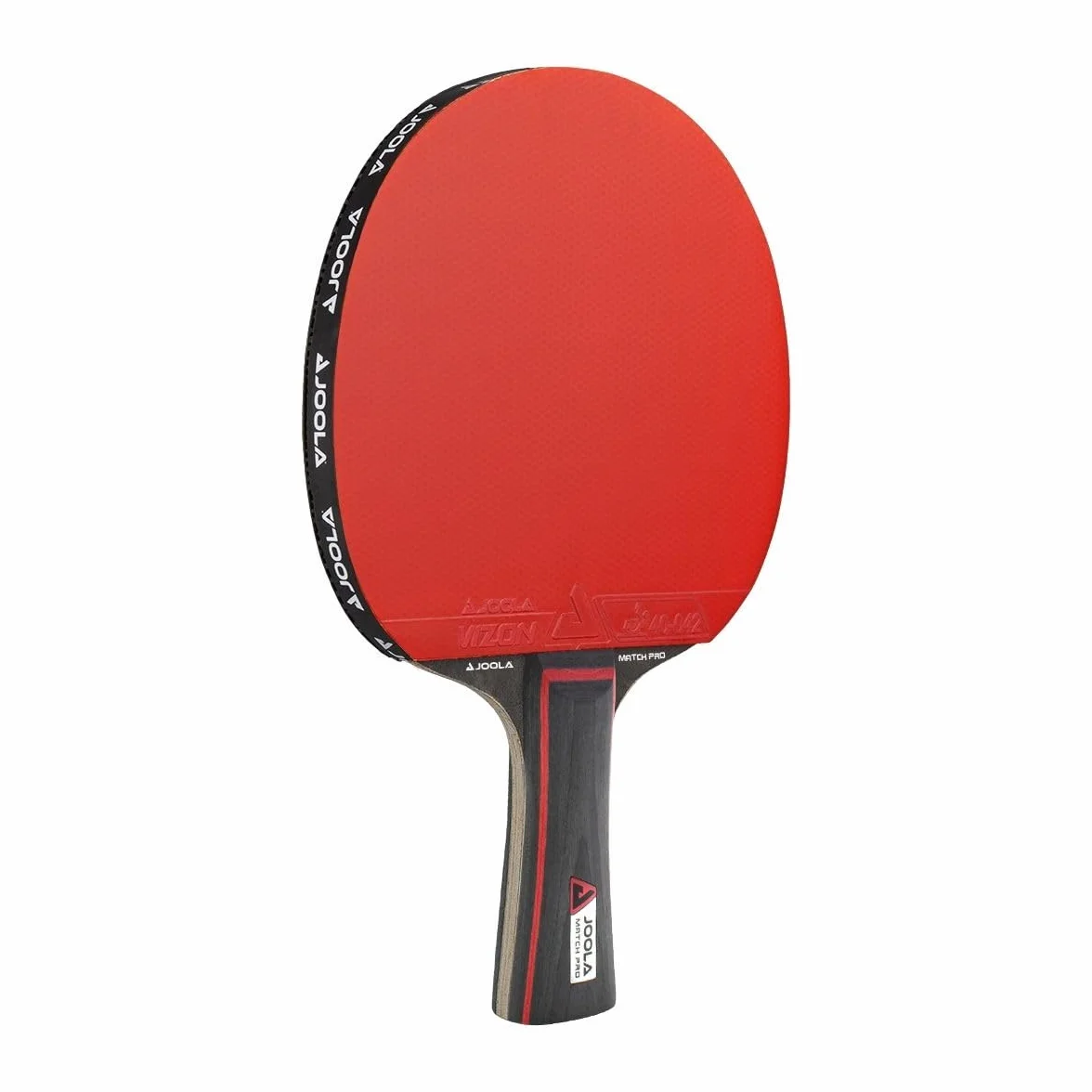 JOOLA Zestaw do tenisa stołowego Duo PRO 2 rakietki + 3 piłki + pokrowiec, czerwony/czarny