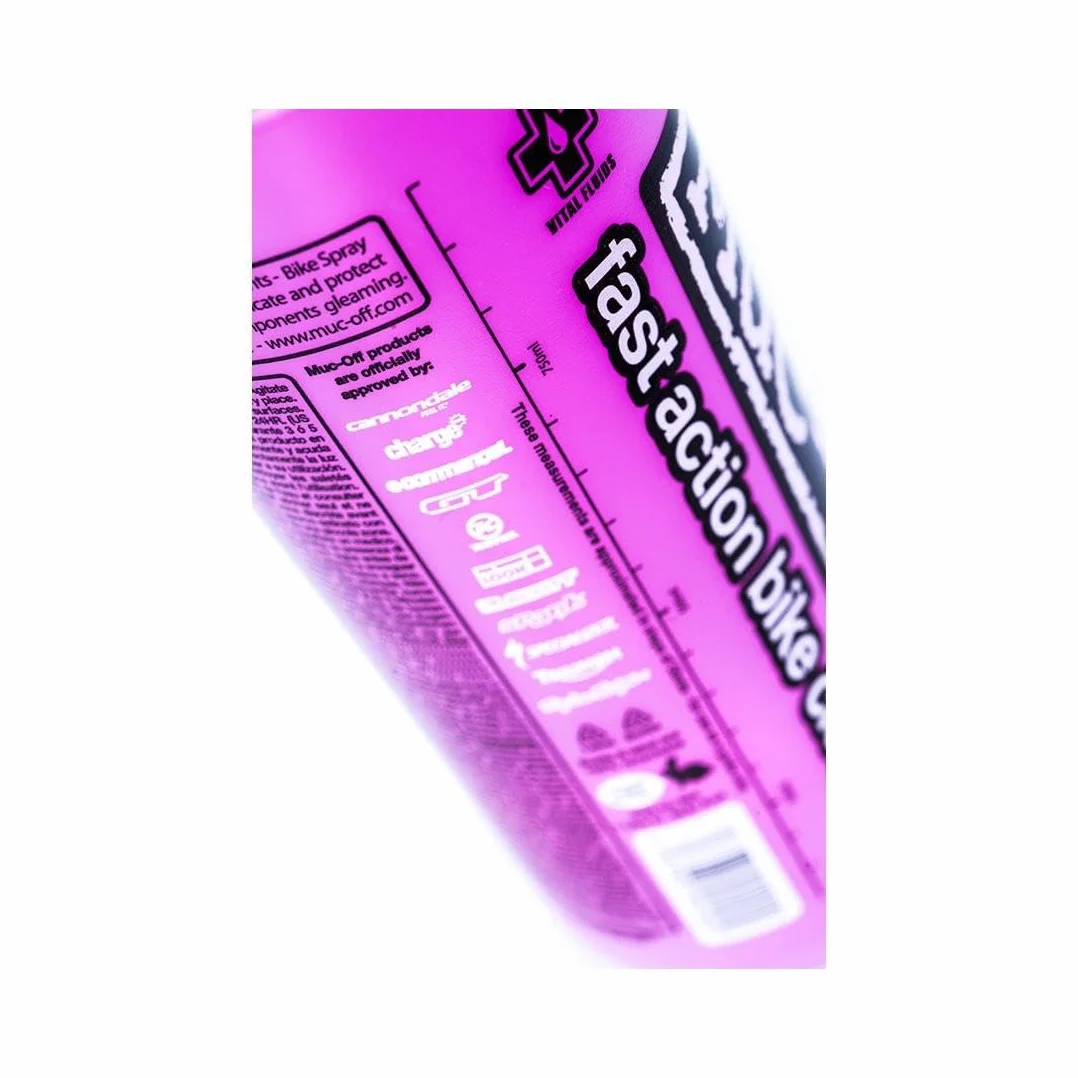Muc-Off Nano-Tech Bike Cleaner, 1L – Biodegradowalny Spray do Roweru do Czyszczenia i Odtłuszczania – Błyskawiczny Płyn do Mycia Roweru do Rowerów MTB, Szosowych, Gravelowych i Elektrycznych