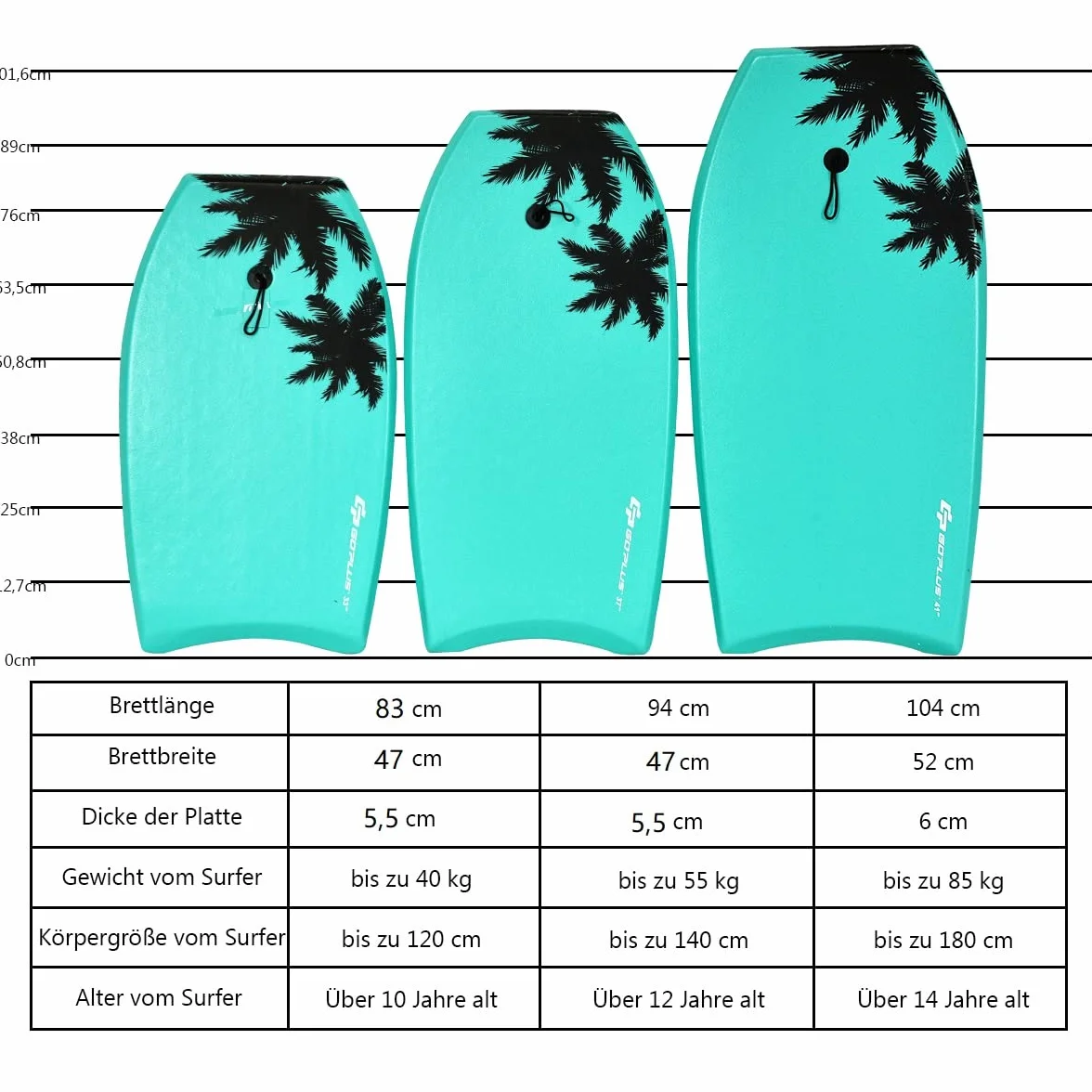 COSTWAY Bodyboard deska surfingowa dla dzieci SUP