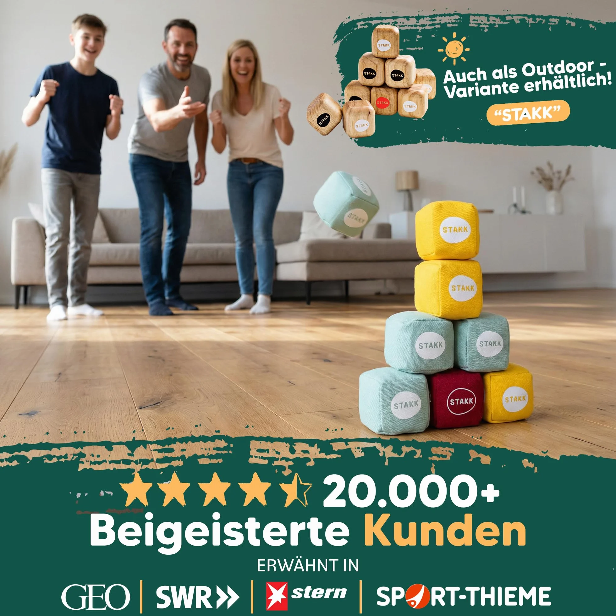 Gra rodzinna zręczność strategia Bocce Boule rzucanie