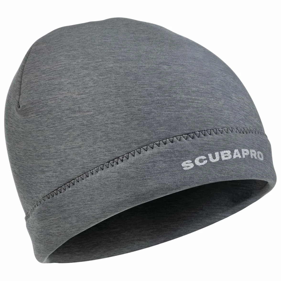 SCUBAPRO - Czapka neoprenowa 2 mm. dla nurków, unisex, zima, klasyczna, jednokolorowa, czarna/szara, wsuwana, dopasowana, fasola, czapka, kapelusz