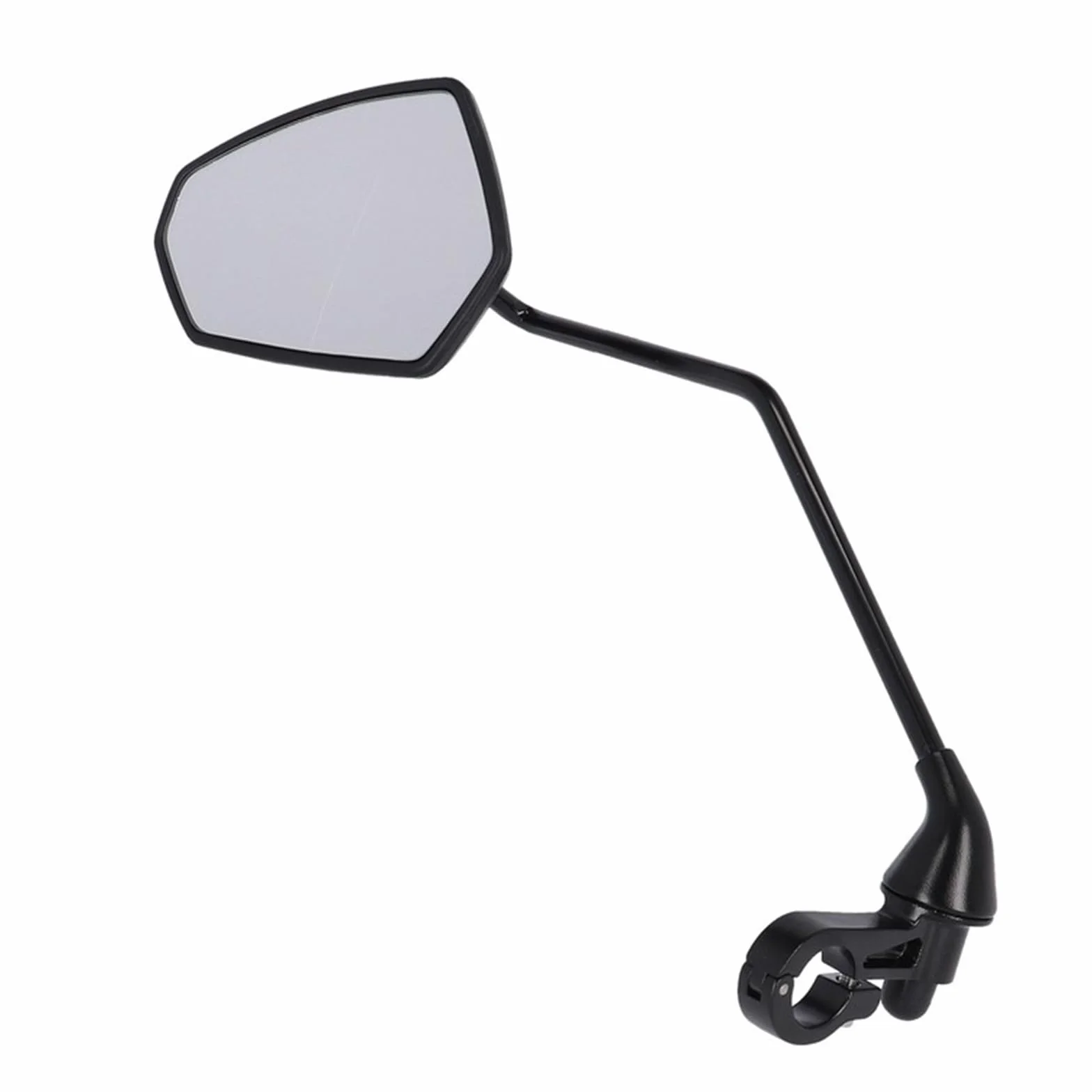 ergotec Unisex – lusterko rowerowe dla dorosłych M 77LV, czarne, rozmiar uniwersalny