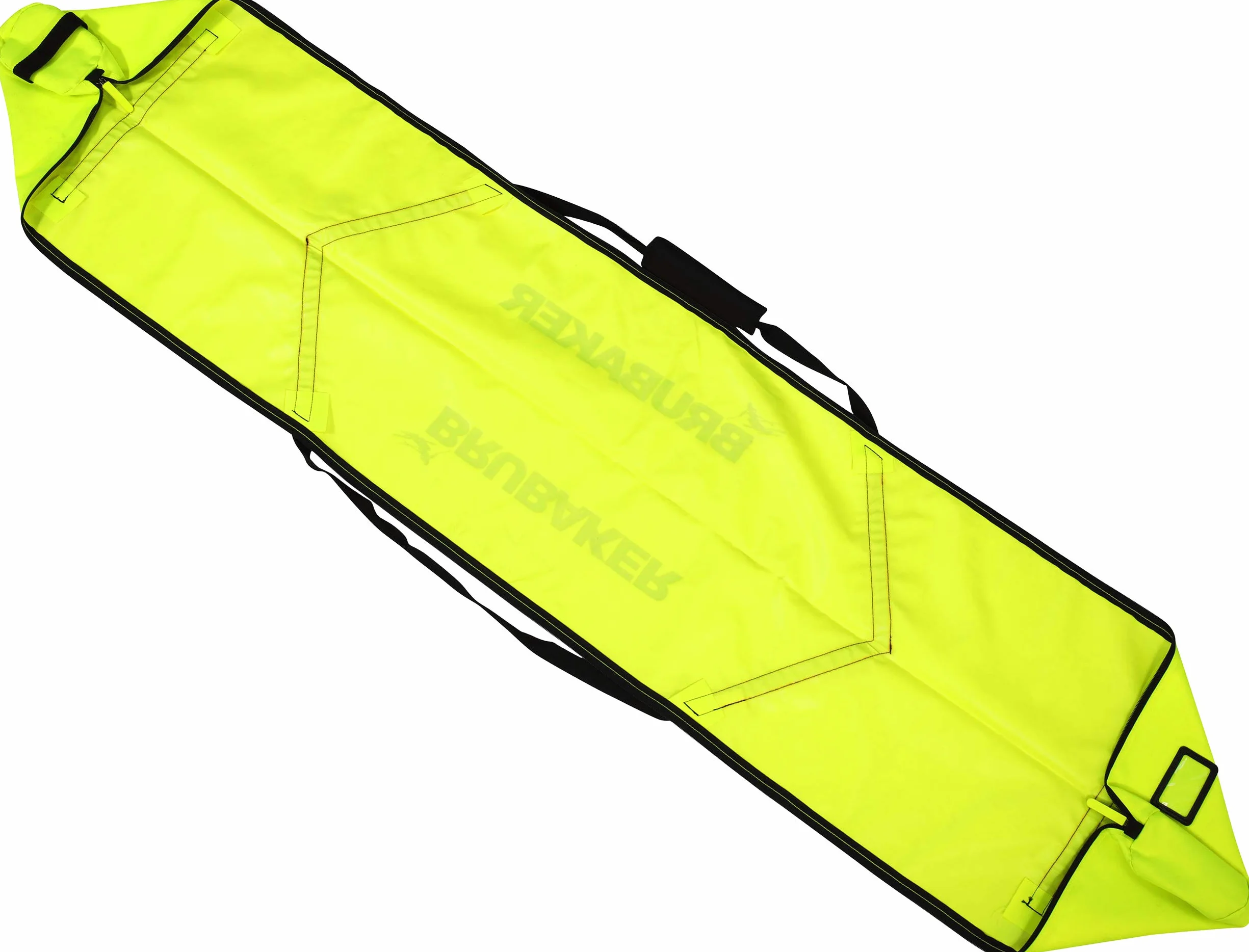 BRUBAKER Combi Set Carver Pro XC Torba na Narty Czarny/Srebrny 210 cm