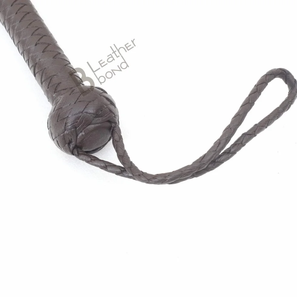 Indiana Jones styl 8 stóp skórzany bicz byka prawdziwa skóra bydlęca