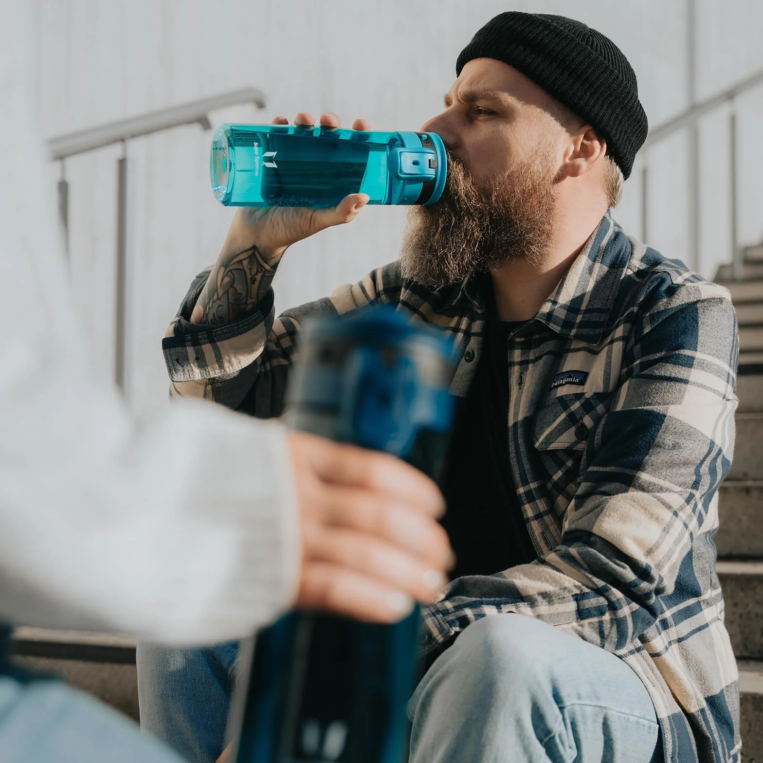 Butelka na Wodę 500ml TouchGulp Sportowa BPA-free Szczelna Tritan