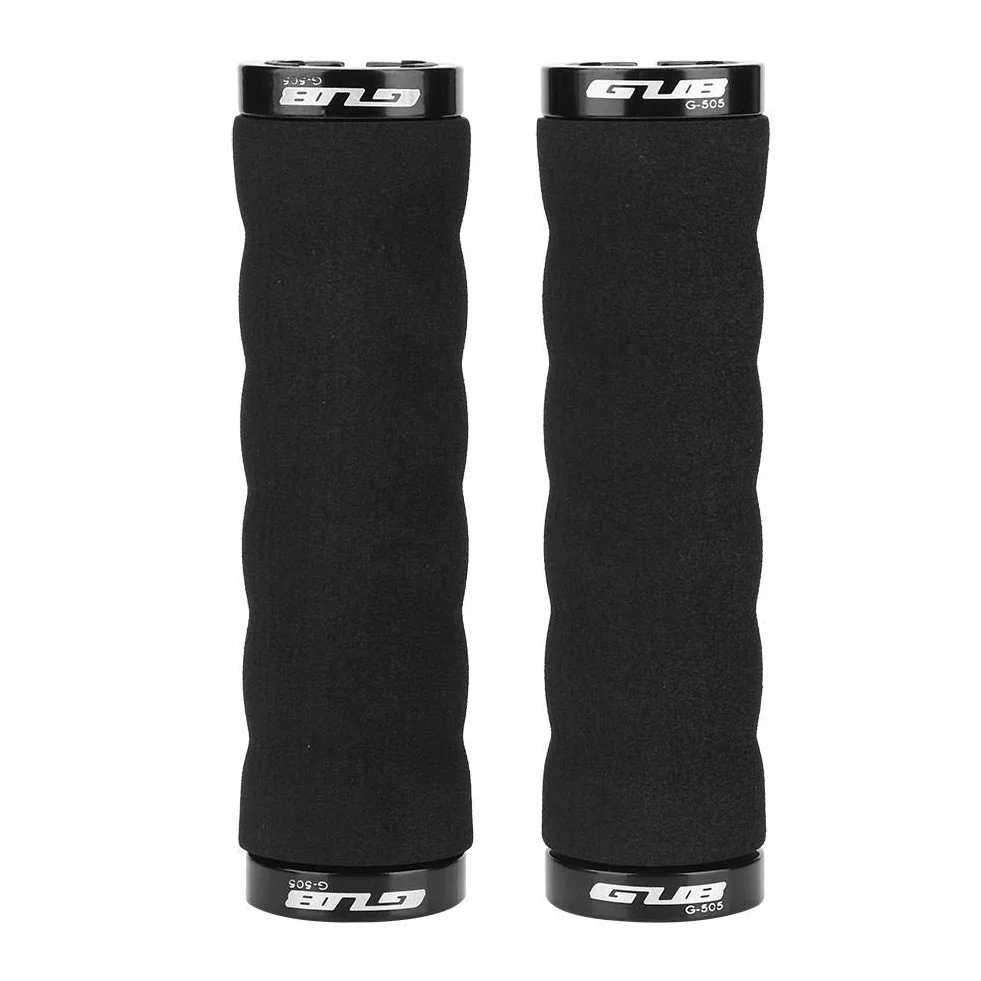 Yosoo Health Gear Zamykane uchwyty do rowerów górskich, blokada kierownicy rowerowej, antypoślizgowe uchwyty kierownicy do roweru górskiego BMX, 1 para