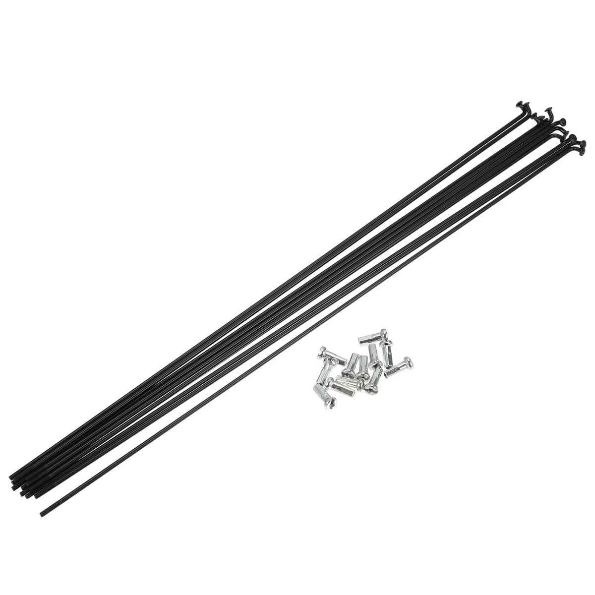 QUARKZMAN 12 sztuk 14G J Bend 293 mm Szprychy rowerowe Szprychy rowerowe Czarne