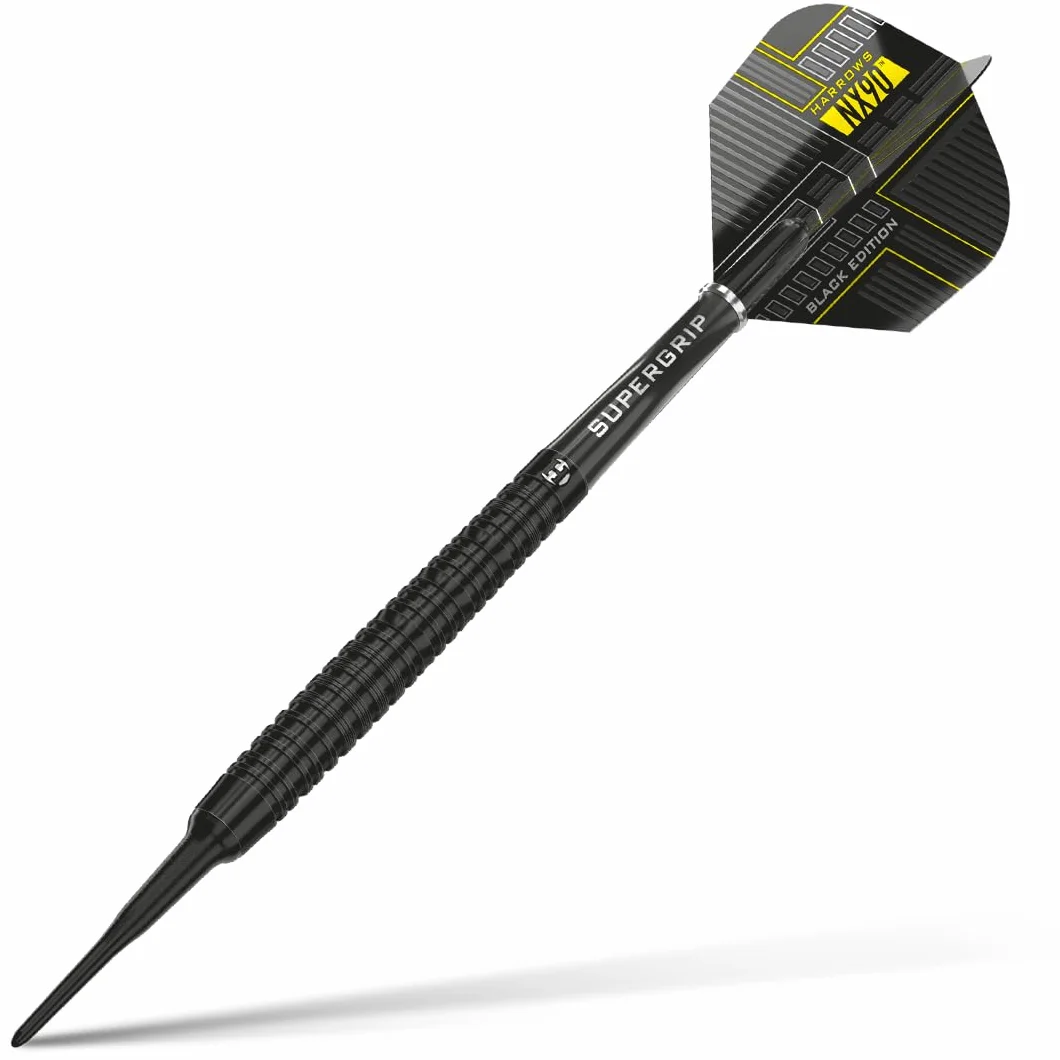 Lotki Soft Harrows NX90 Black 90% Tungsten Darts 18 Gram