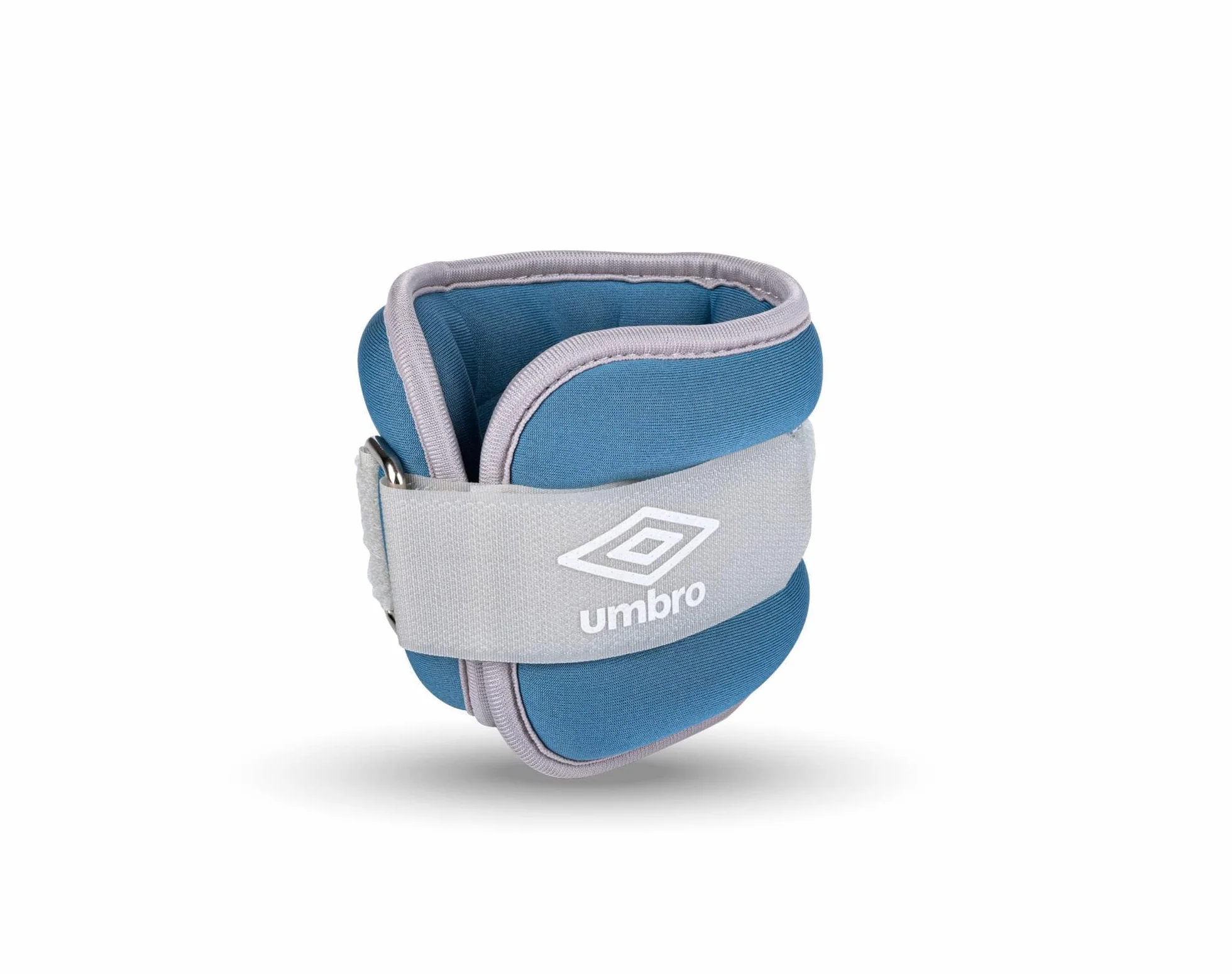 Umbro Obciążniki na nogi i ramiona 2 sztuki 500 g regulowane z zapięciem na rzepy szare/niebieskie