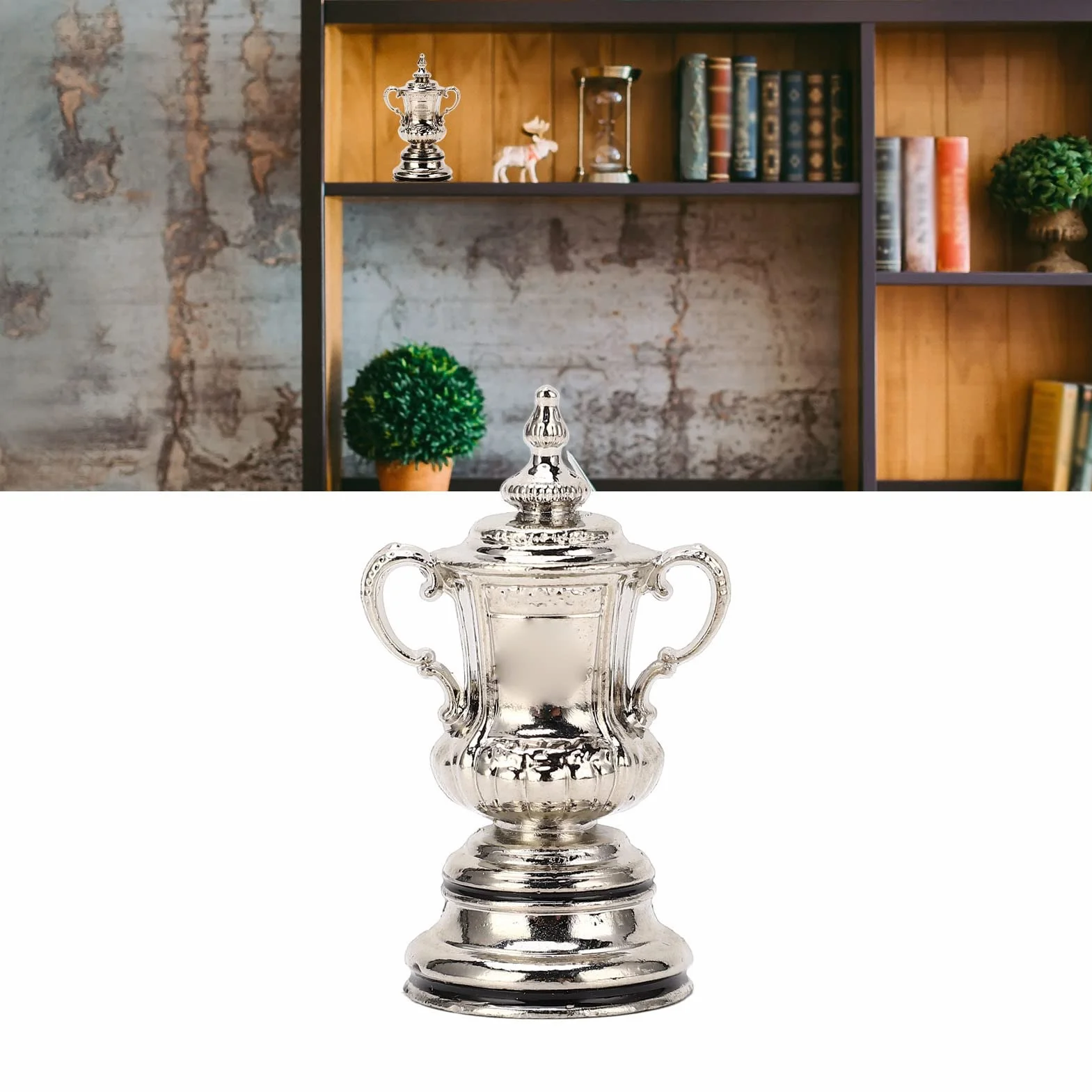 Model Mini Pucharu Trofeum Piłkarskiego, Metalowa Ozdoba Trofeum Ligi Piłkarskiej I Metalowe Trofeum Piłkarskie Premium, Piłkarska Pamiątka Pamięci