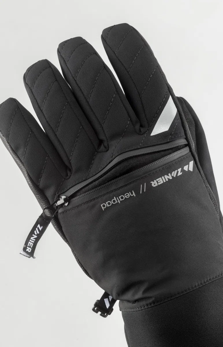 Zanier Unisex Radiator.Stx Rękawice Black 8.5