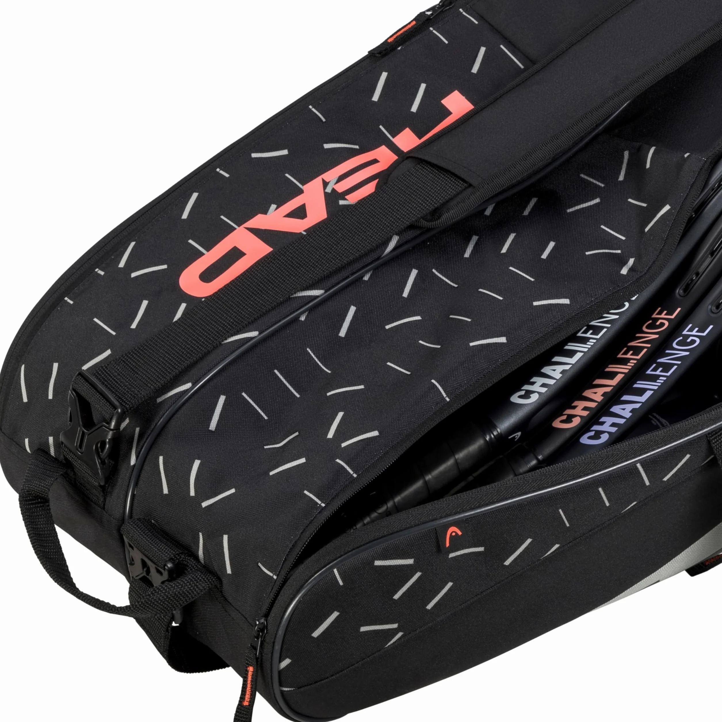 HEAD Tour Racquet Bag L torba tenisowa Czarny ceramiczny