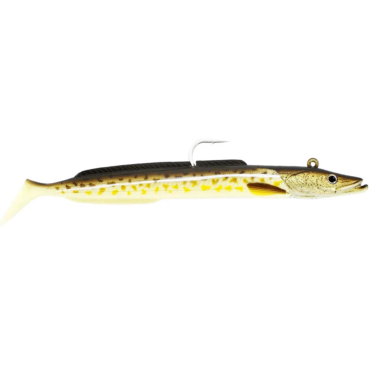 Westin Sandy Andy Jig 300 g 28 cm - 1 haczyk jigowy + 2 gumowe ryby, kolor: Glow Gadus