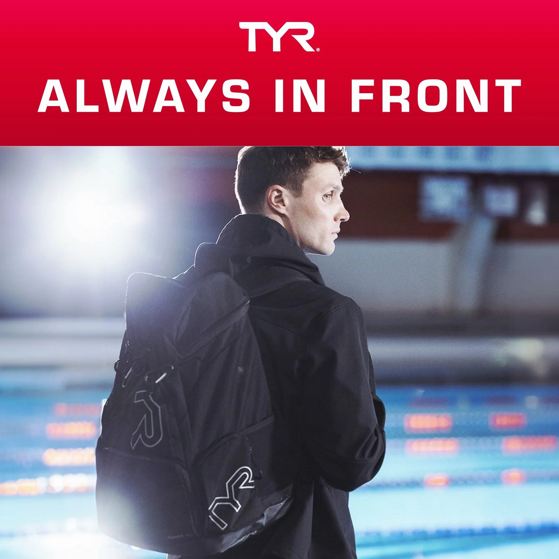 TYR Plecak unisex Alliance, Czarny/czarny, Medium
