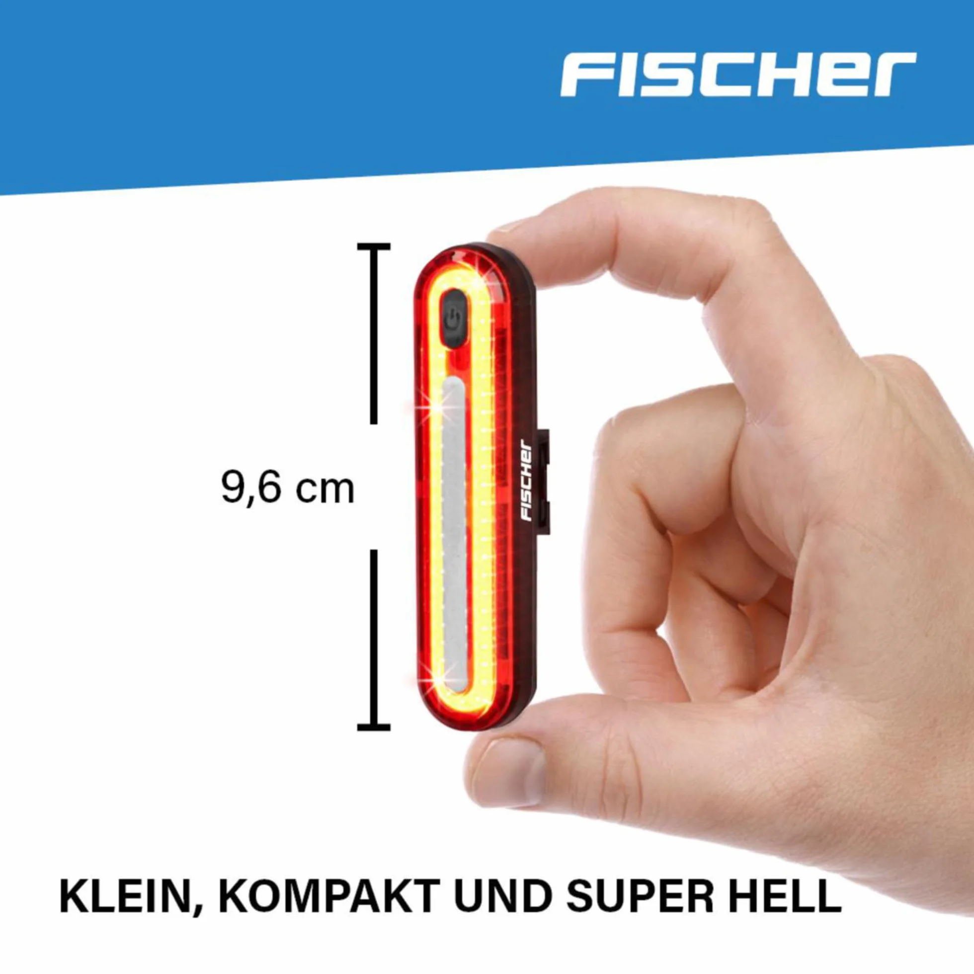 Fischer Tylne Oświetlenie Rowerowe, 1 Sztuka