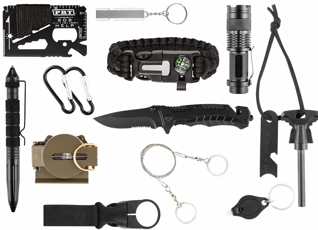 NEO TOOLS Zestaw survivalowy wielofunkcyjne narzędzie