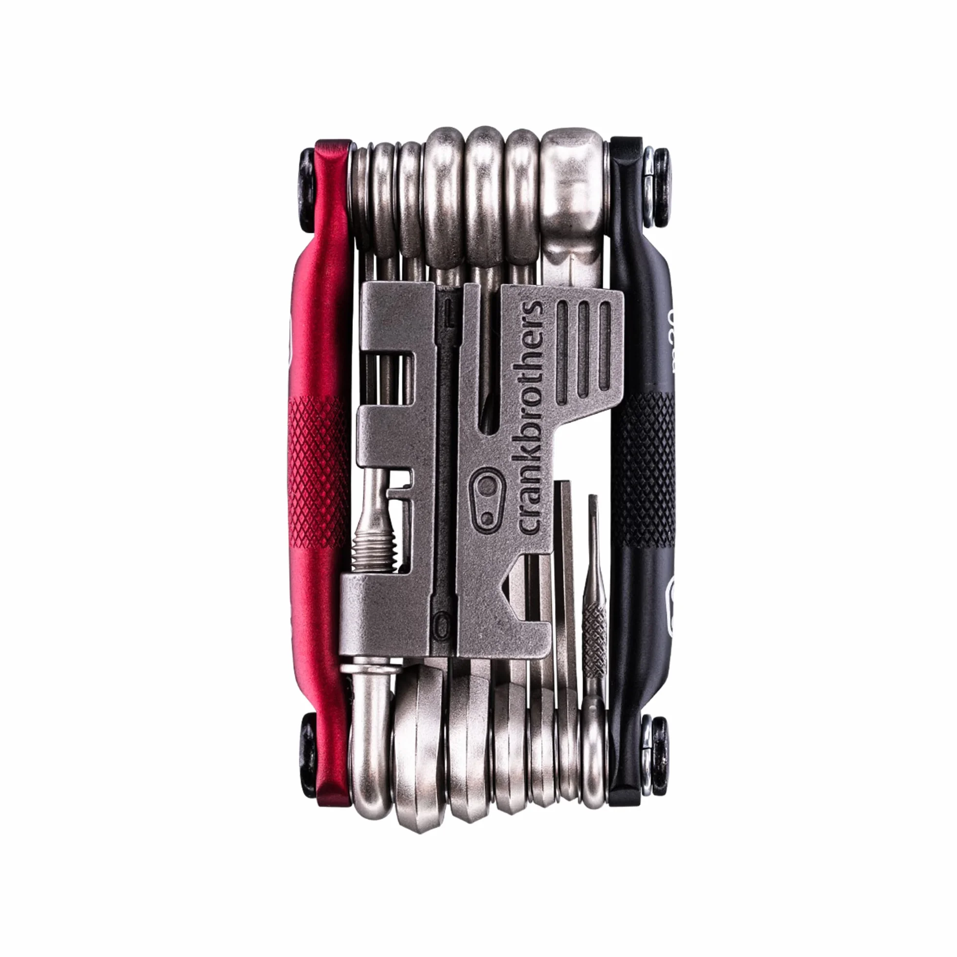 Crankbrothers Narzędzia M20 – czarne i czerwone, rozmiar uniwersalny